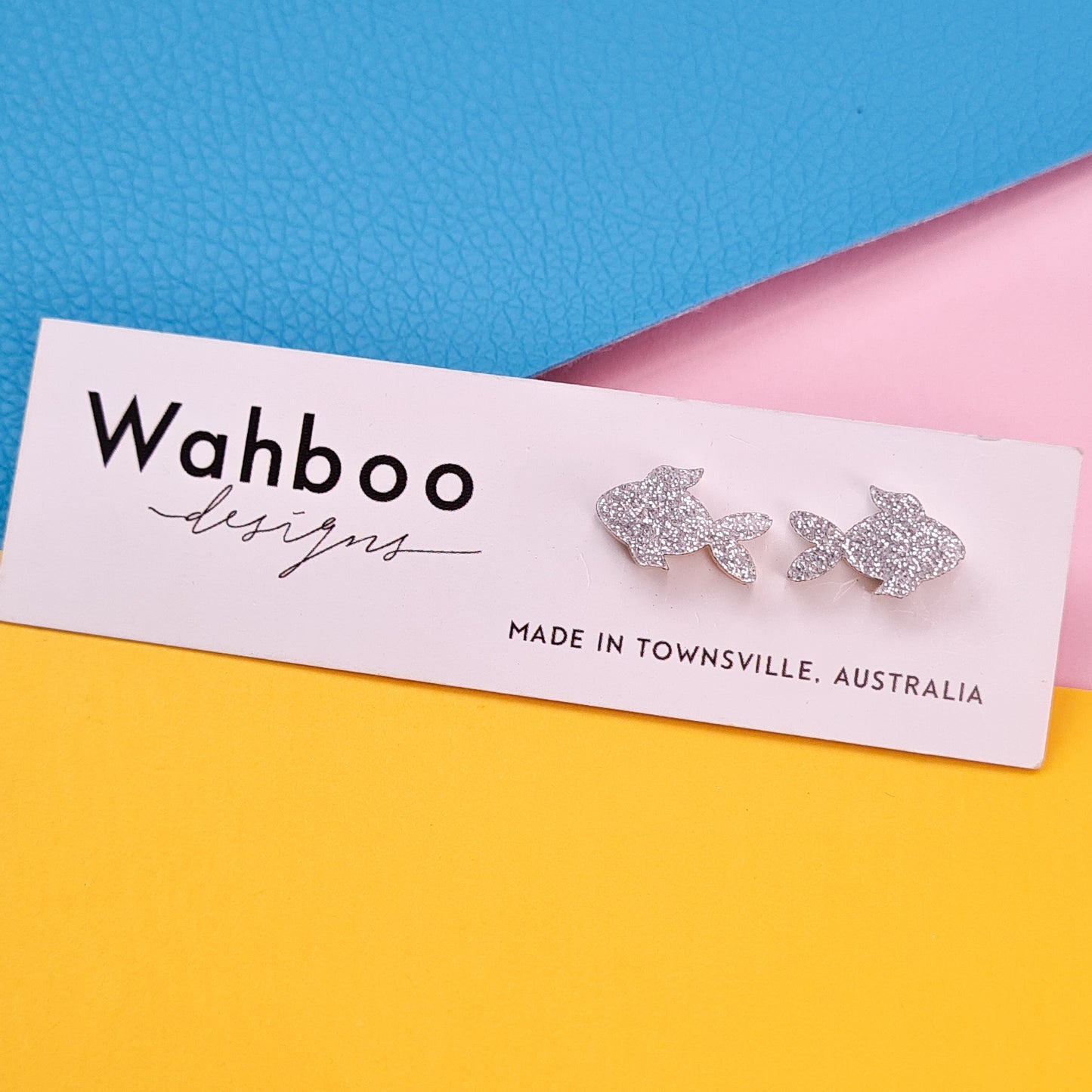 Goldfish Stud Earrings