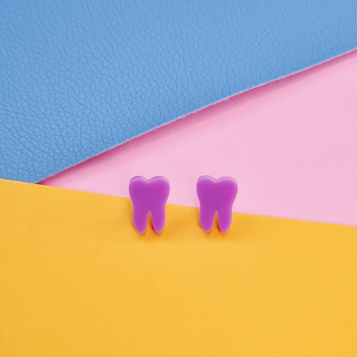 Tooth Stud Earrings