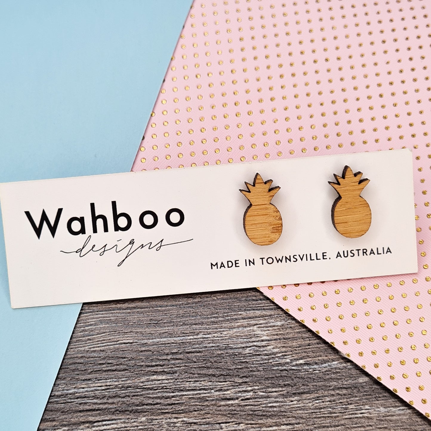 Pineapple Stud Earrings
