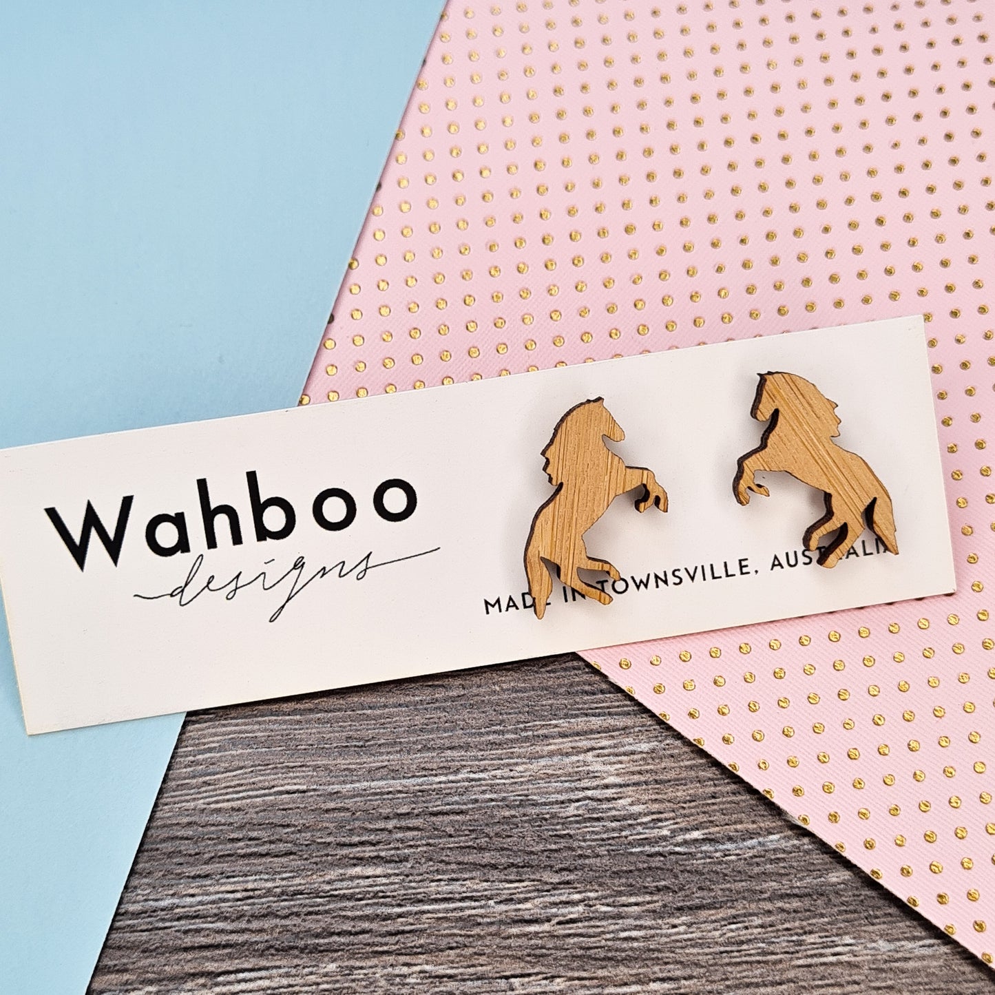 Horse Stud Earrings