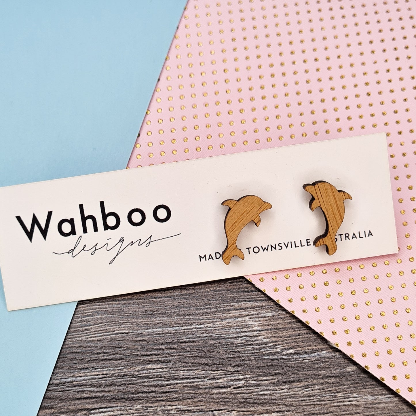 Dolphin Stud Earrings