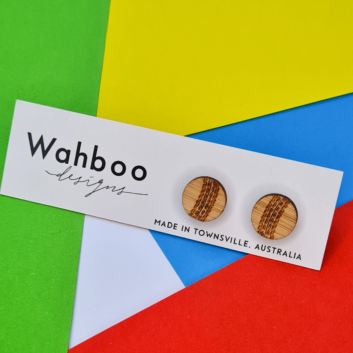 Cricket Stud Earrings