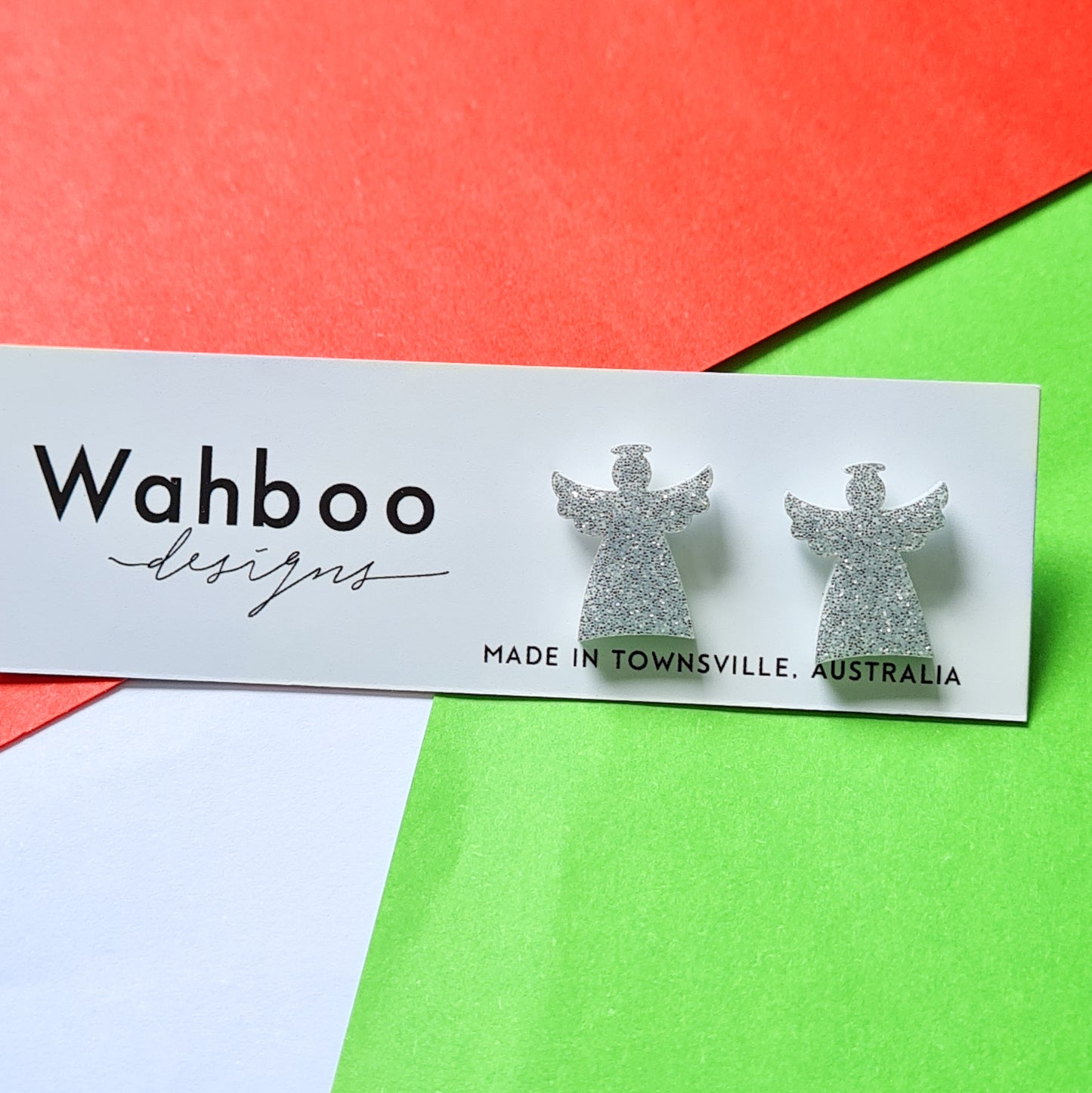 Christmas Angel Stud Earrings
