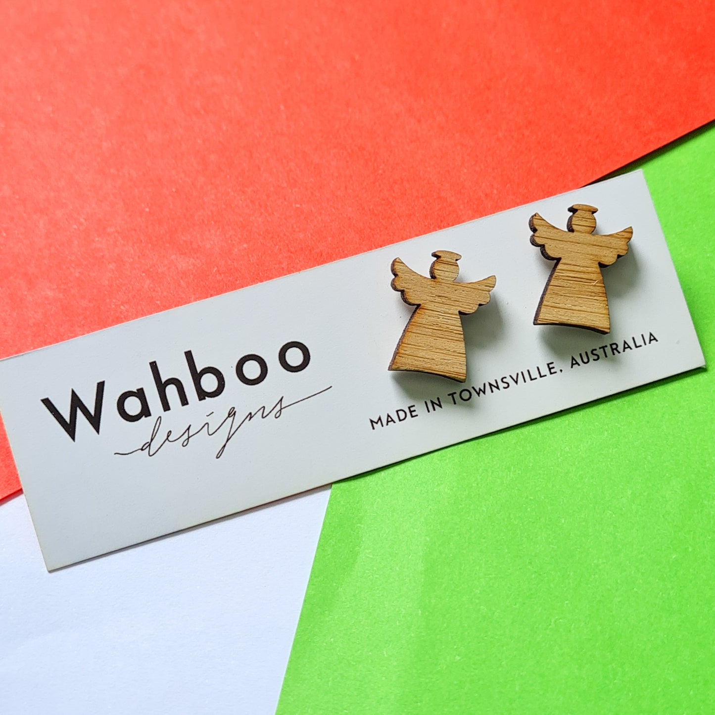 Christmas Angel Stud Earrings