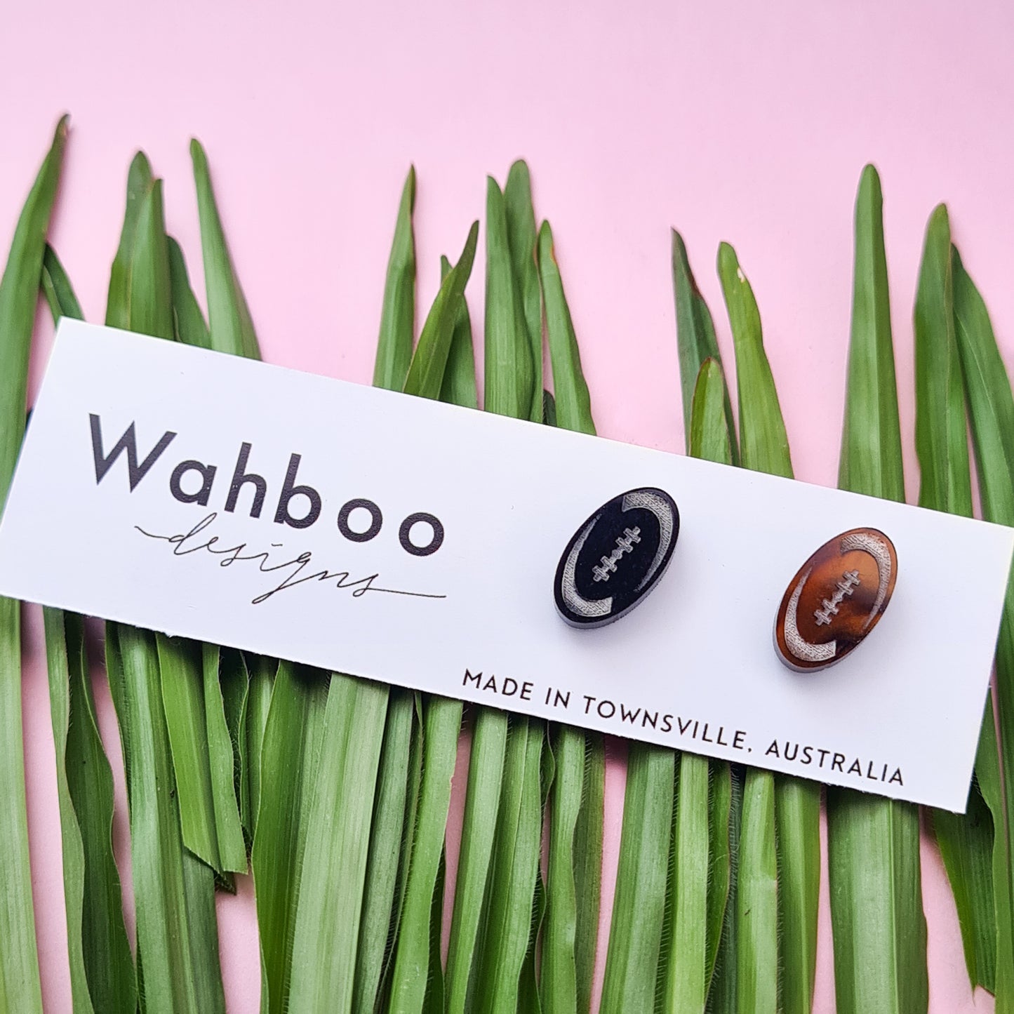 Rugby League Stud Earrings