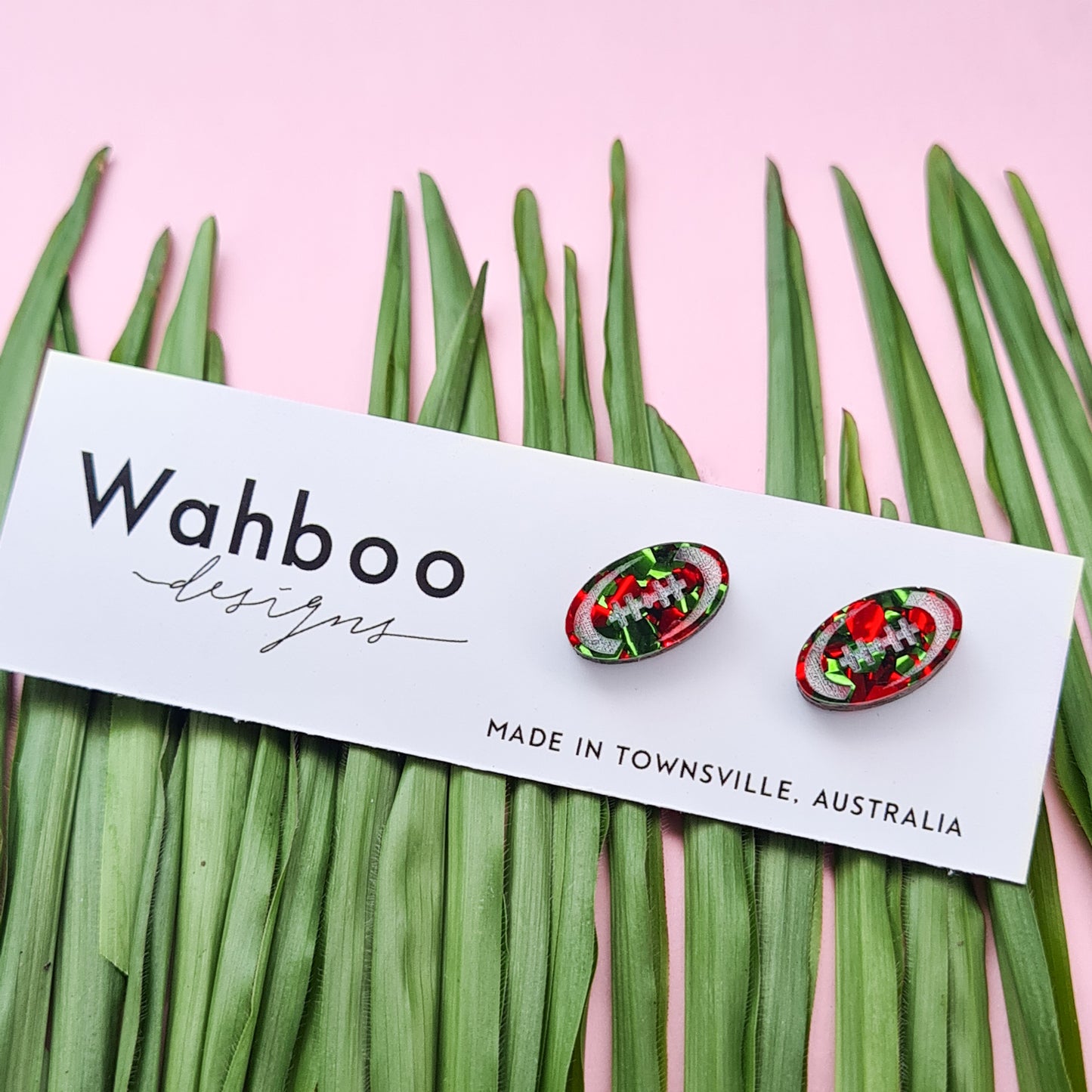 Rugby League Stud Earrings