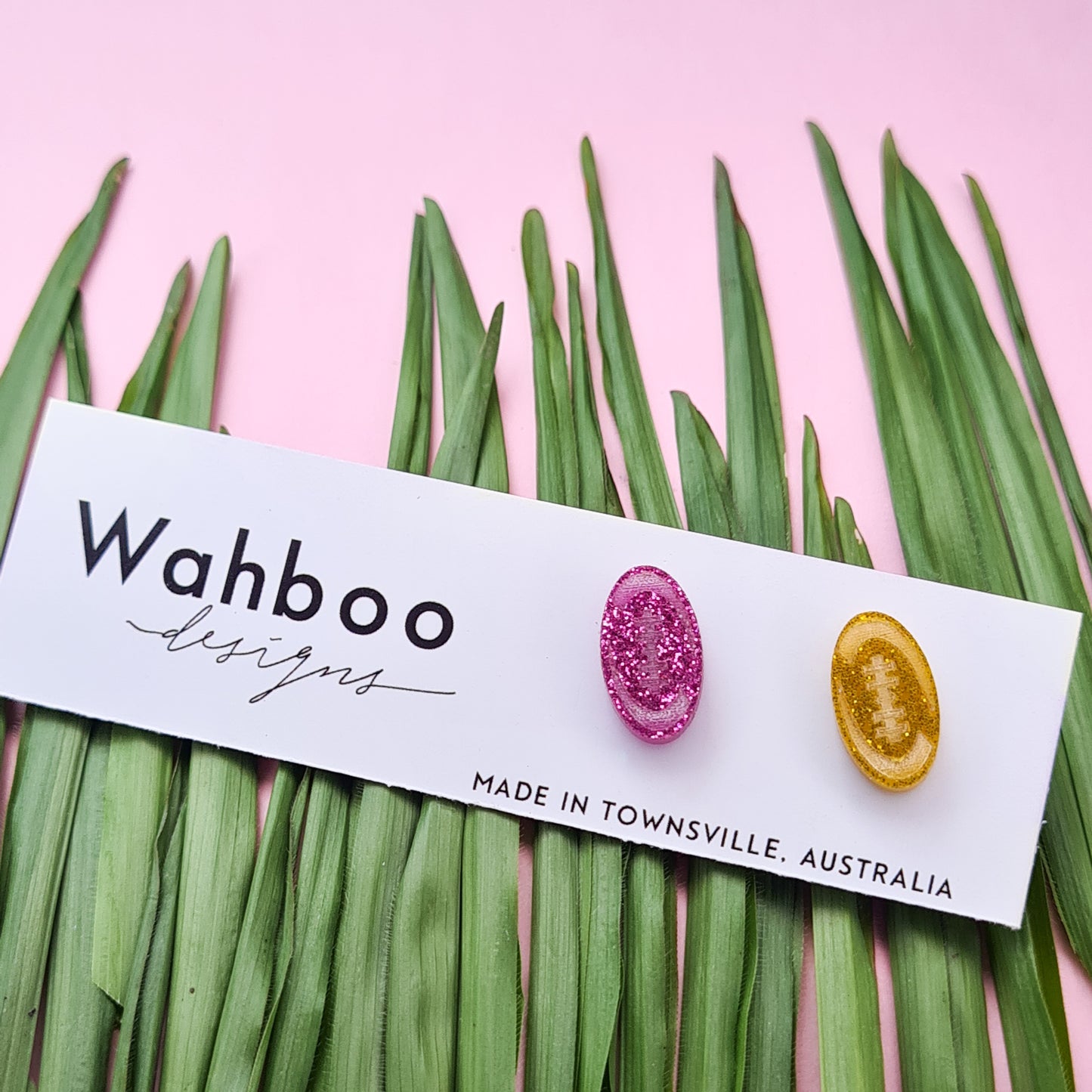 Rugby League Stud Earrings