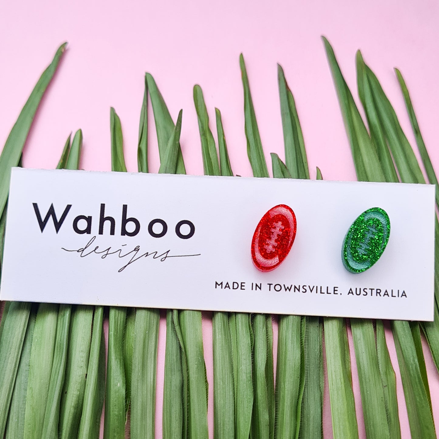 Rugby League Stud Earrings
