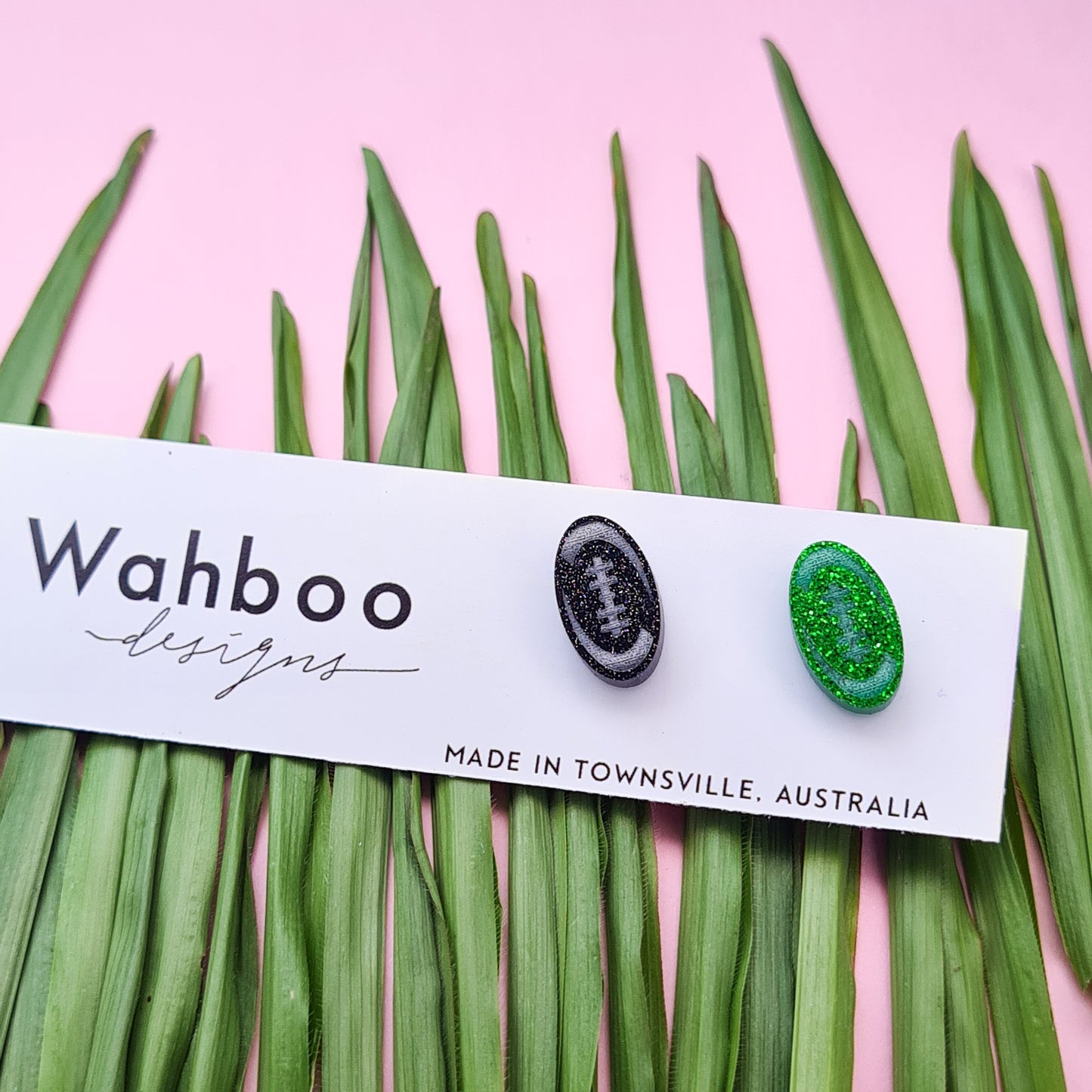 Rugby League Stud Earrings