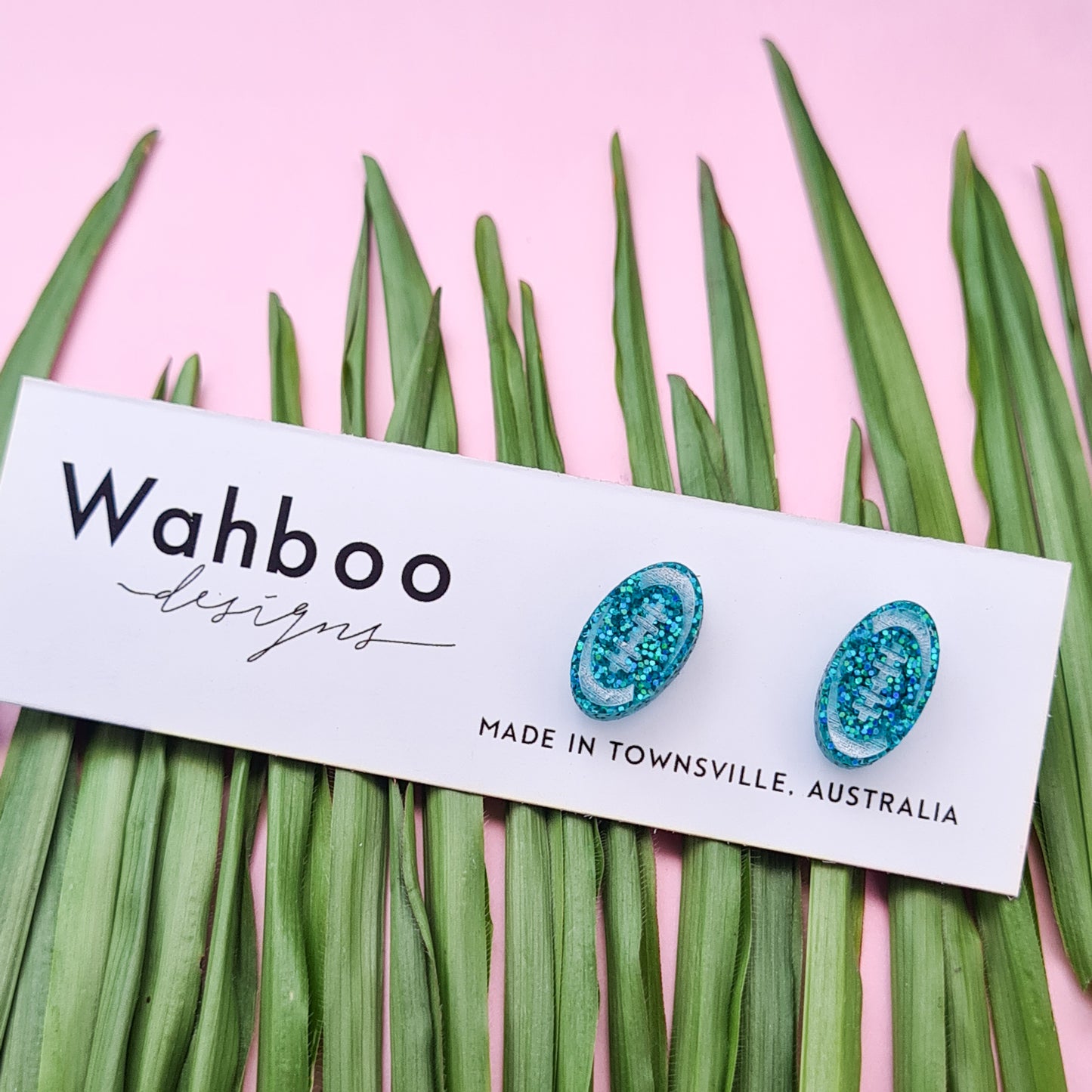 Rugby League Stud Earrings