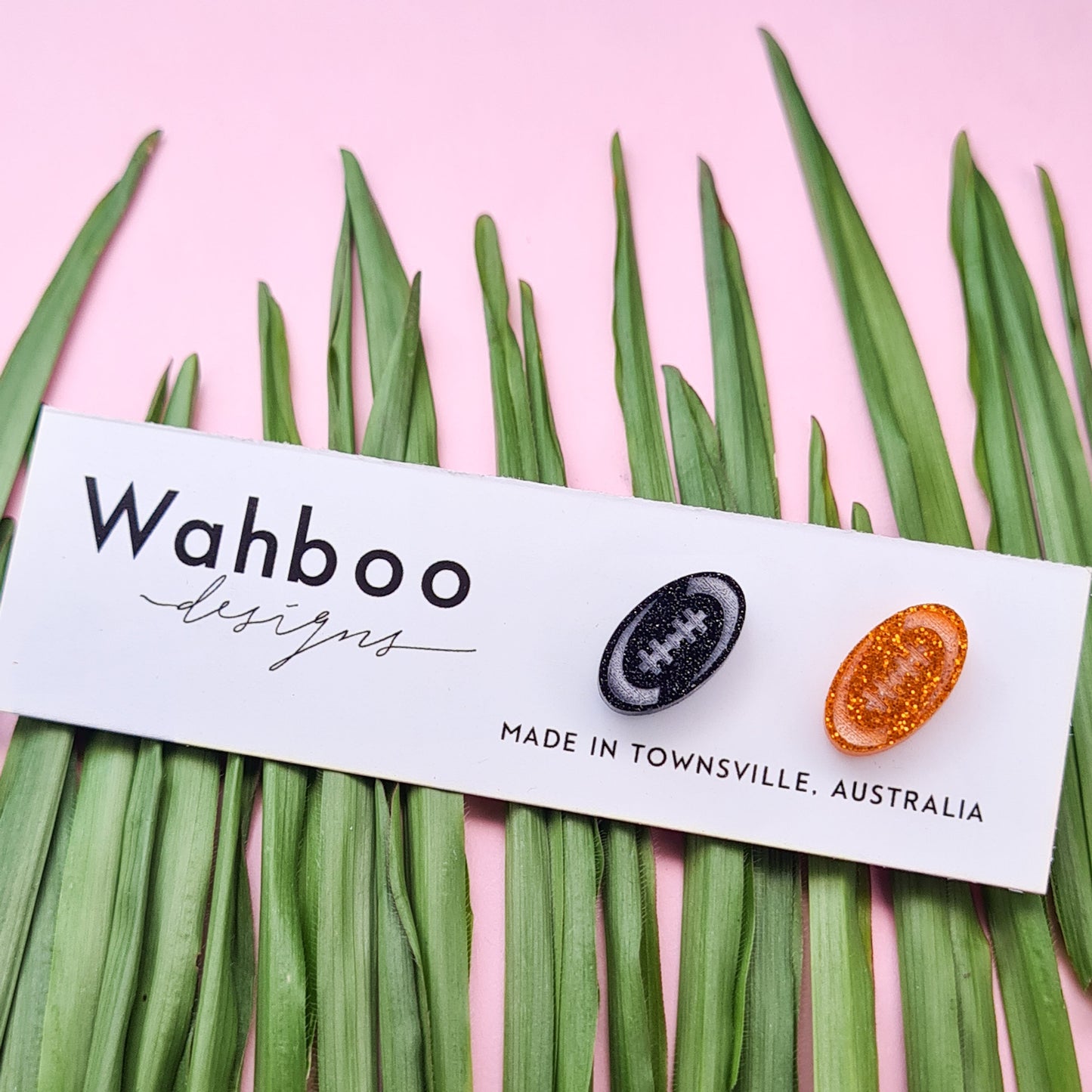 Rugby Union Stud Earrings