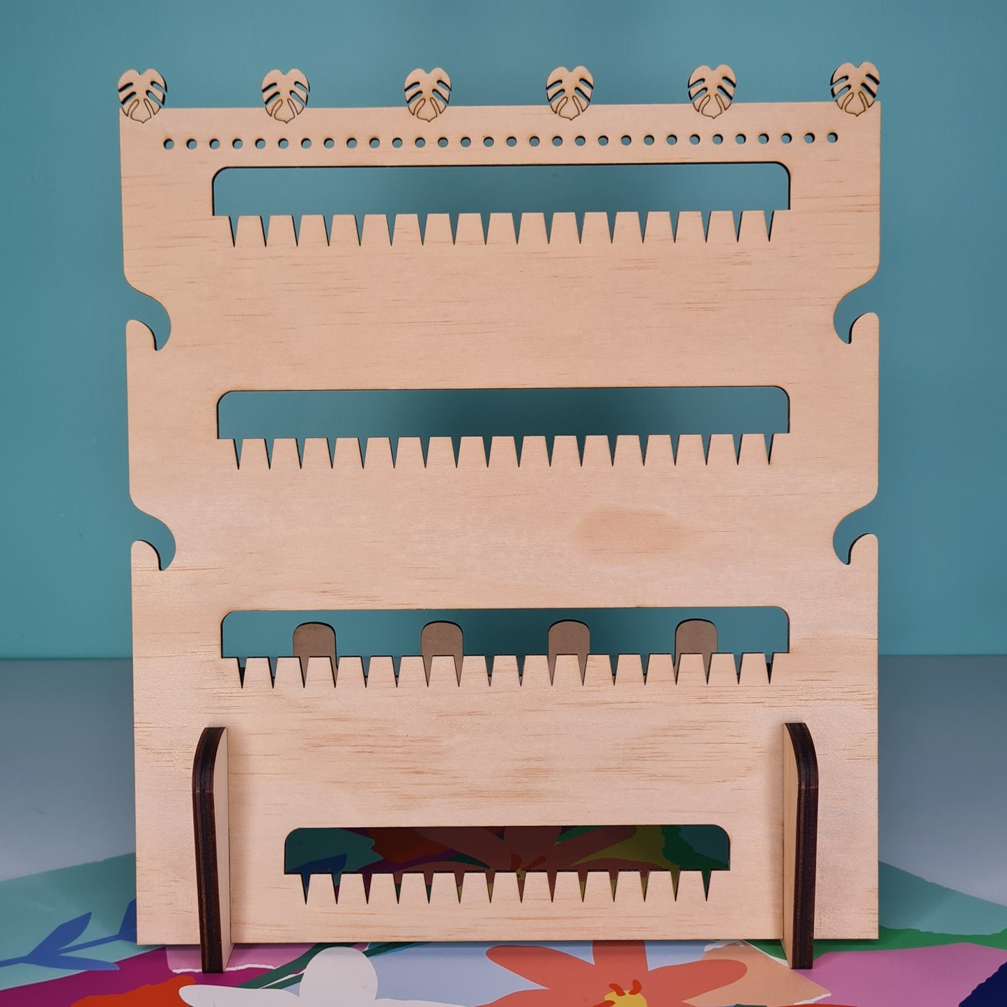 Earring Stand with Monsteras