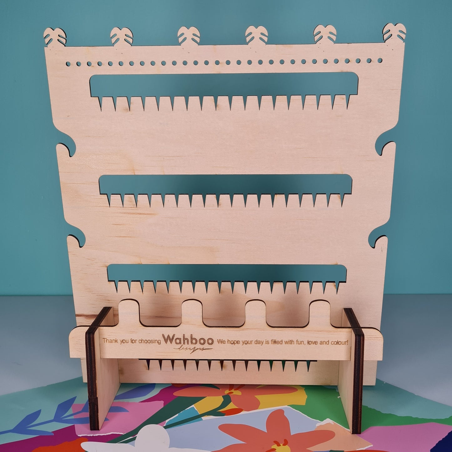 Earring Stand with Monsteras