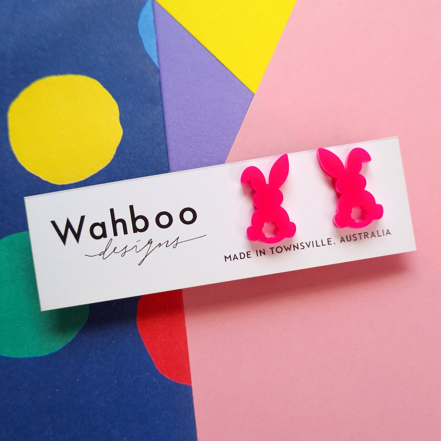Easter Bunny Stud Earrings