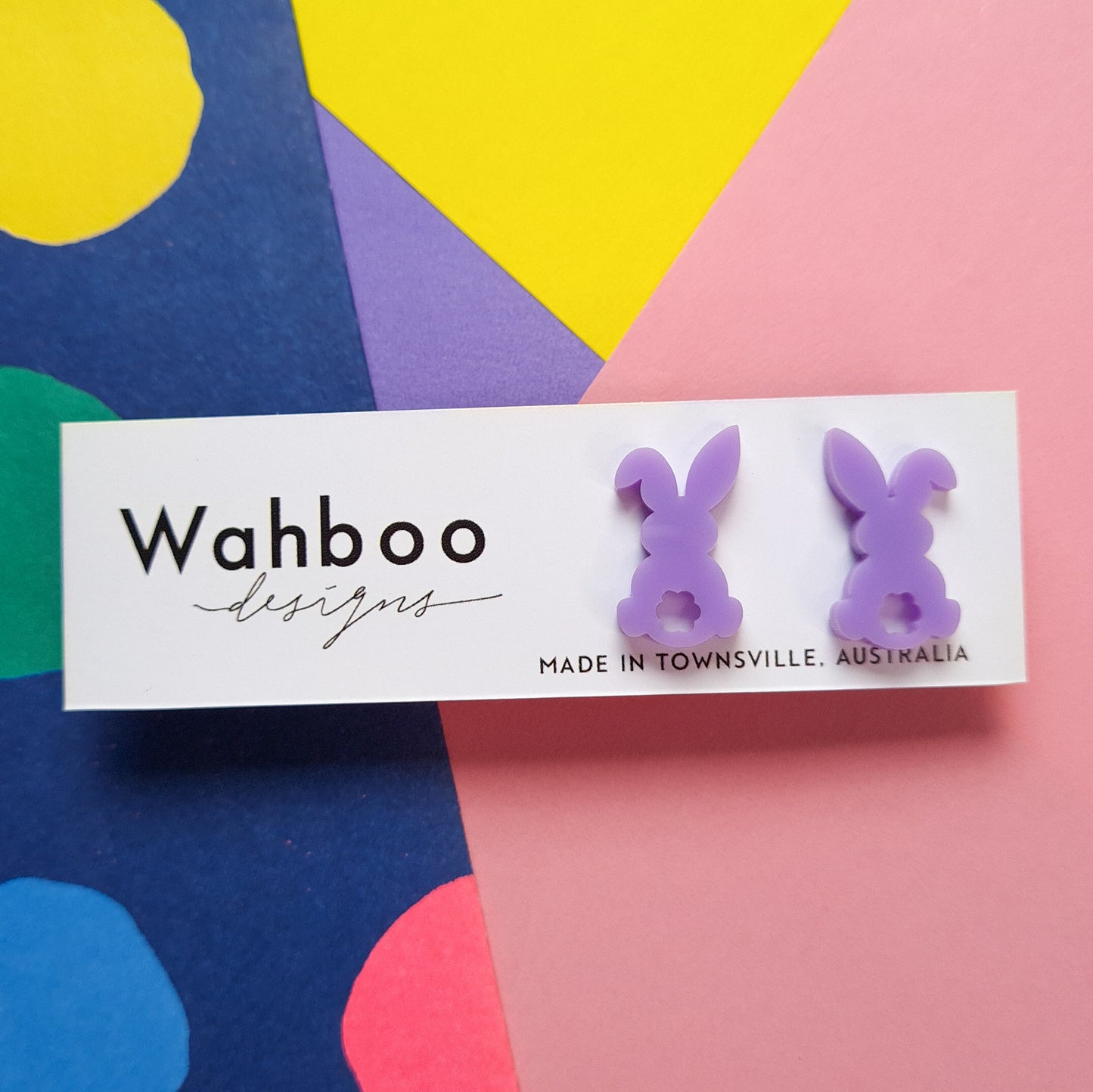 Easter Bunny Stud Earrings