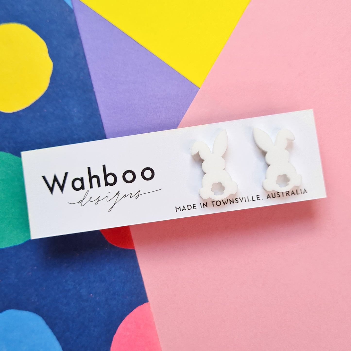 Easter Bunny Stud Earrings