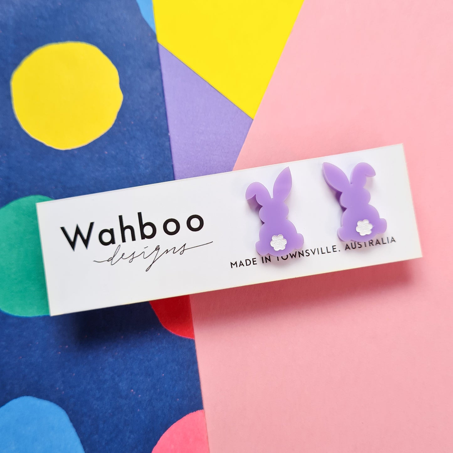 Easter Bunny Stud Earrings