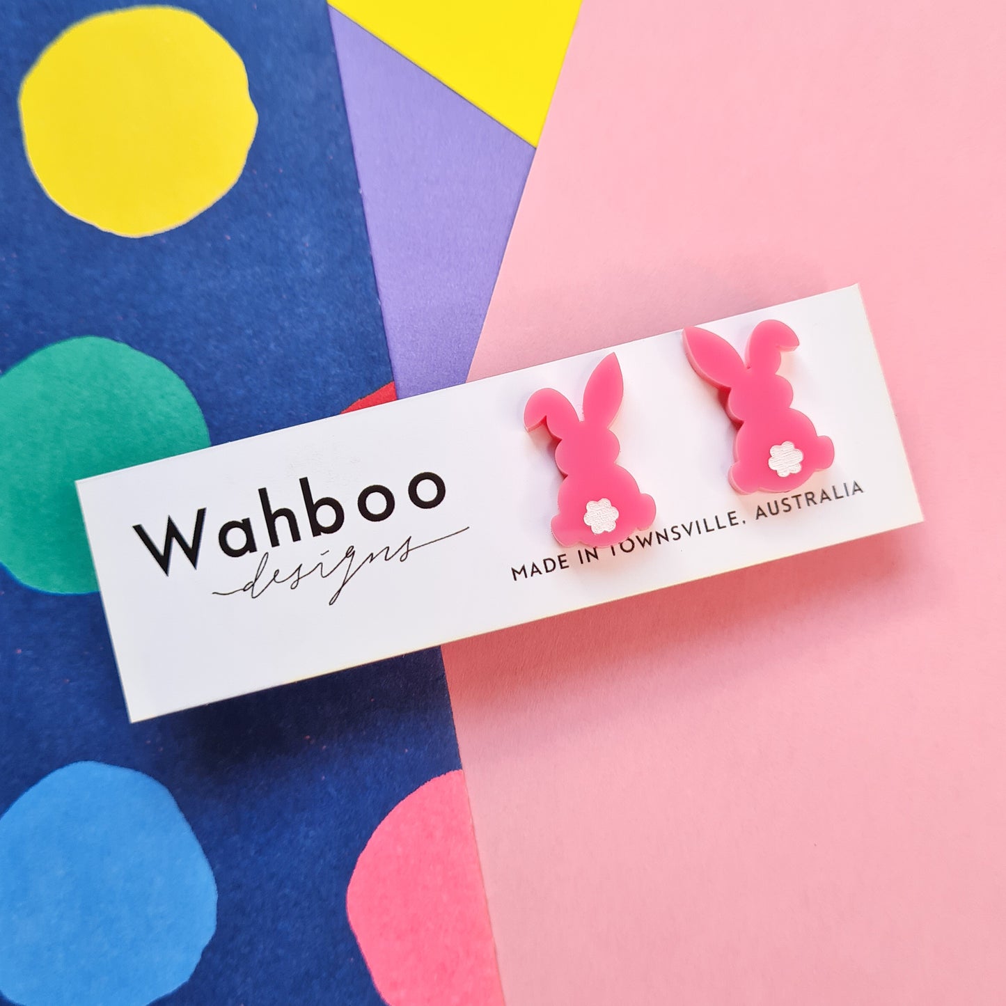 Easter Bunny Stud Earrings