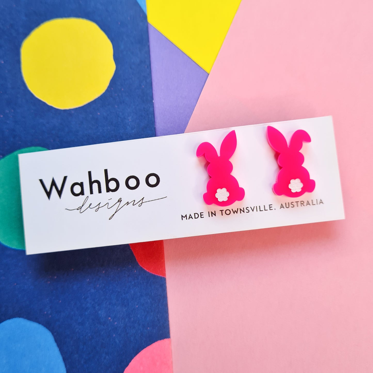 Easter Bunny Stud Earrings