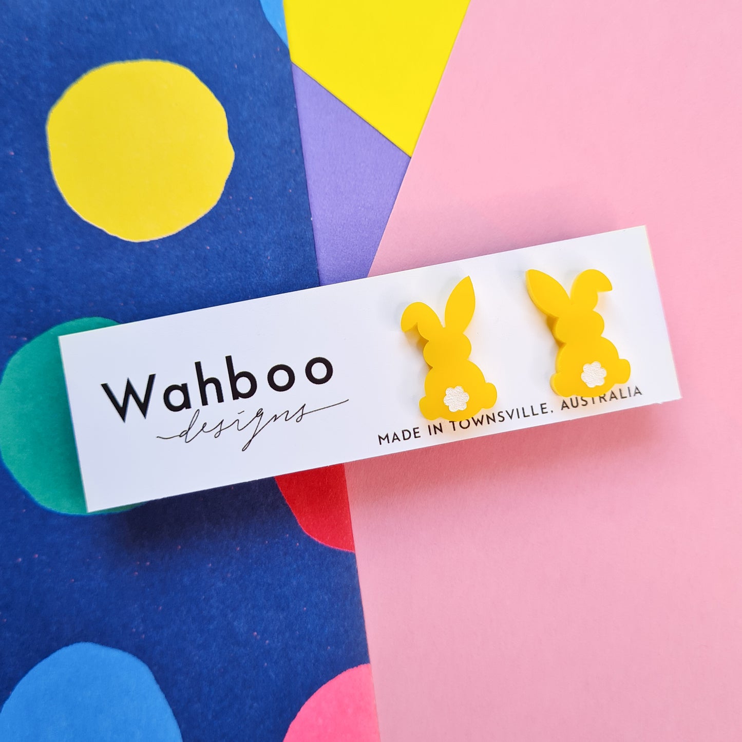 Easter Bunny Stud Earrings