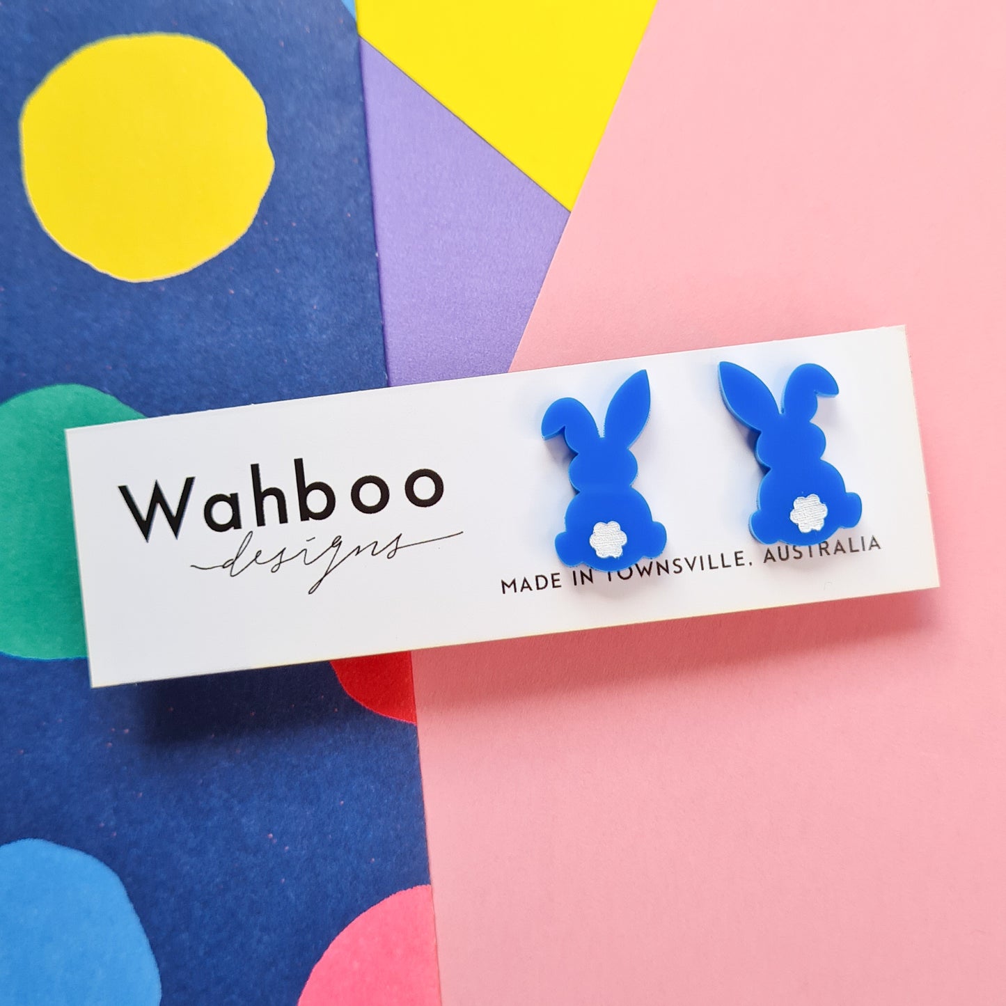 Easter Bunny Stud Earrings