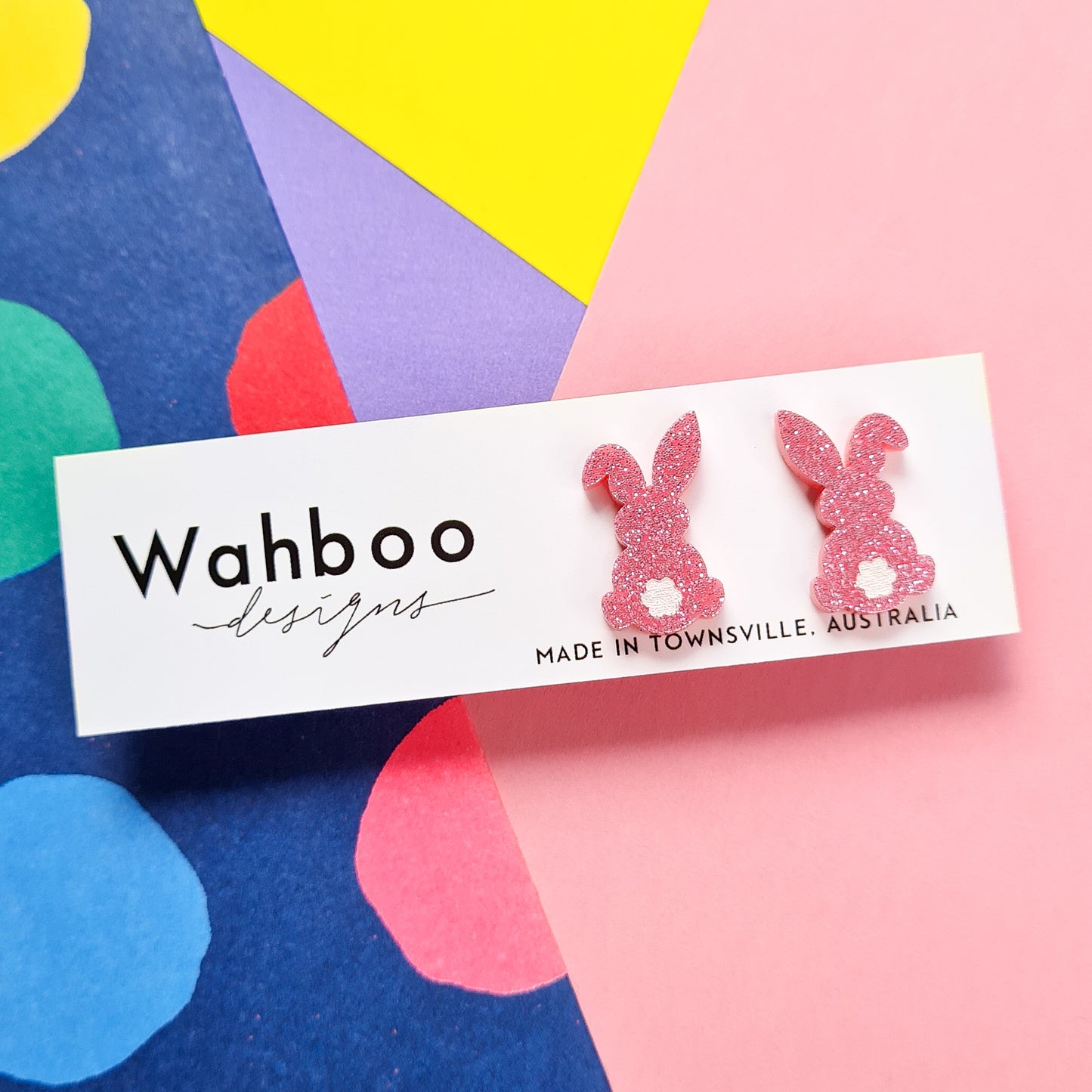 Easter Bunny Stud Earrings