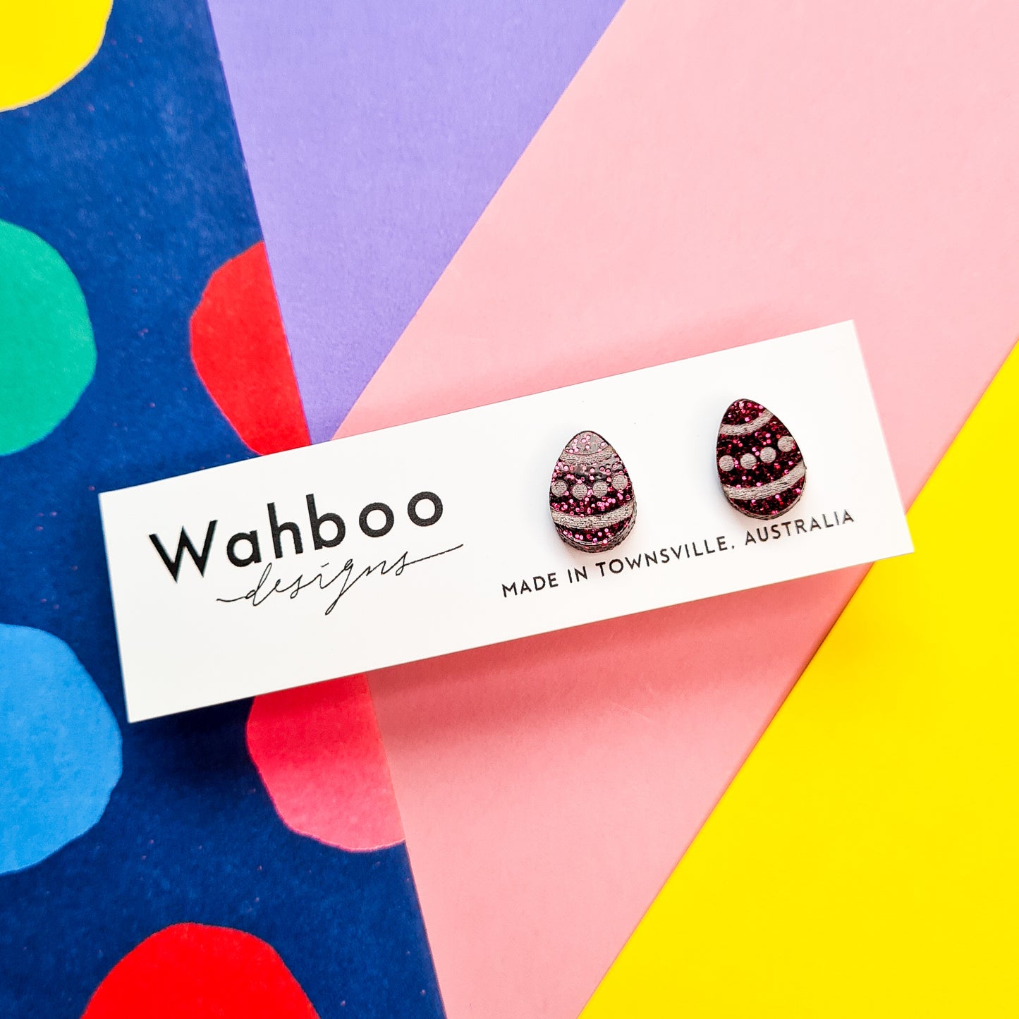 Easter Egg Stud Earrings