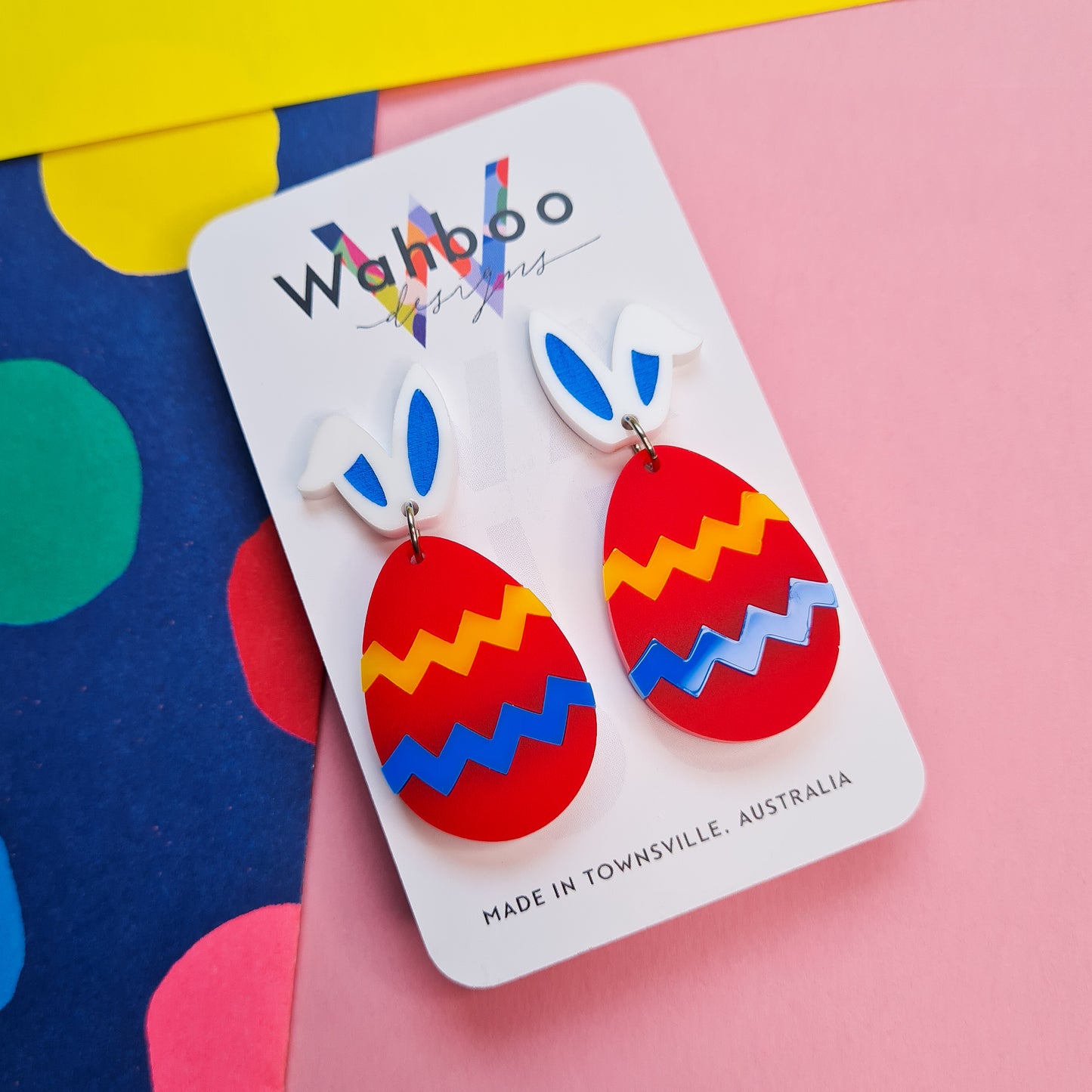 Easter Egg Dangle Earrings