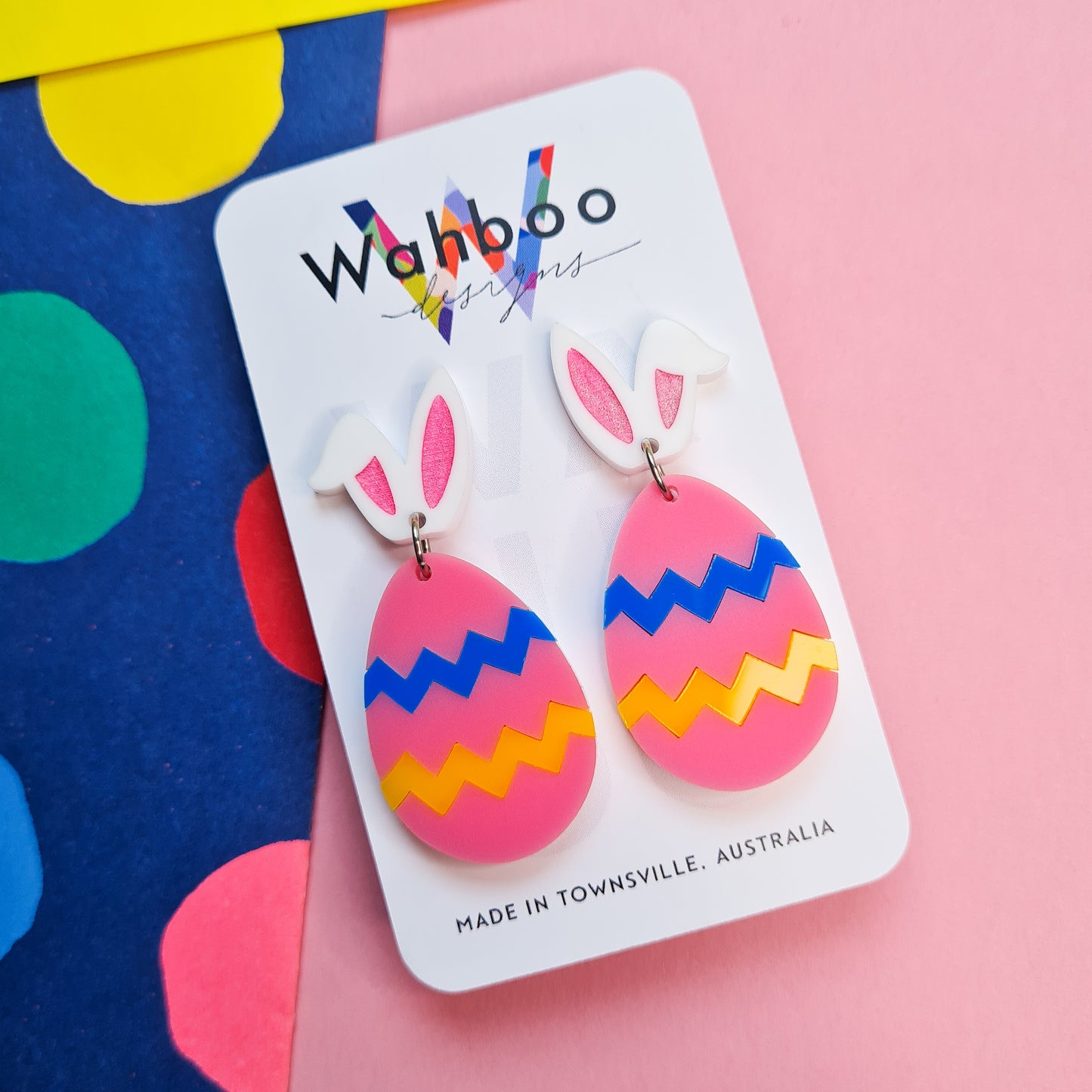 Easter Egg Dangle Earrings