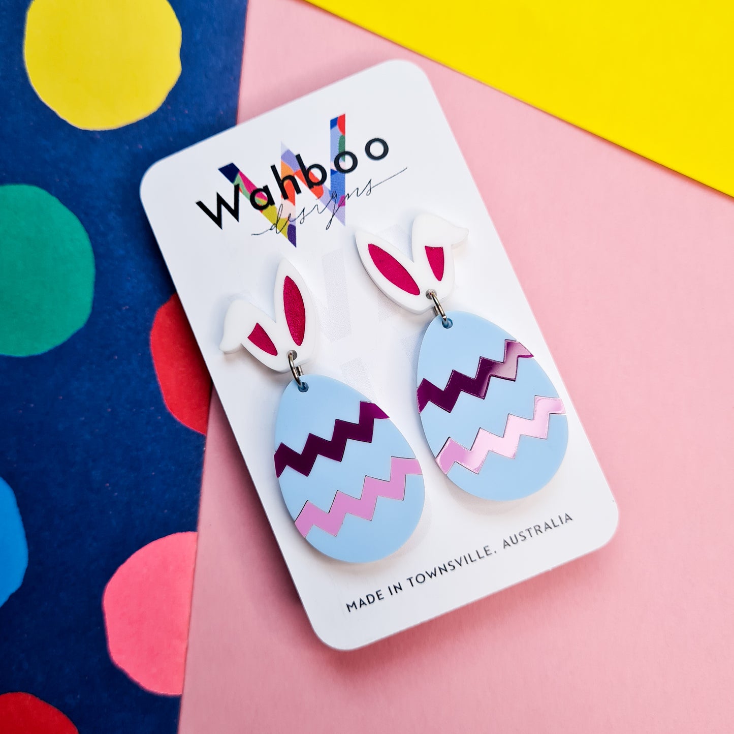 Easter Egg Dangle Earrings