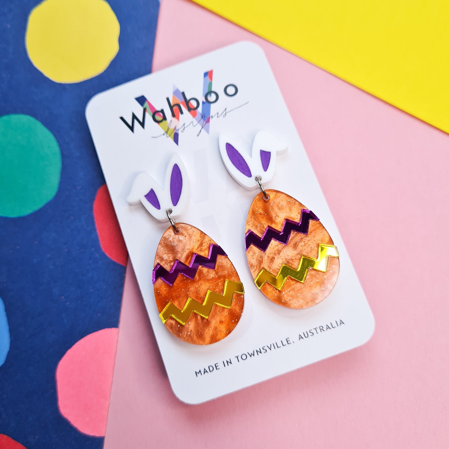 Easter Egg Dangle Earrings