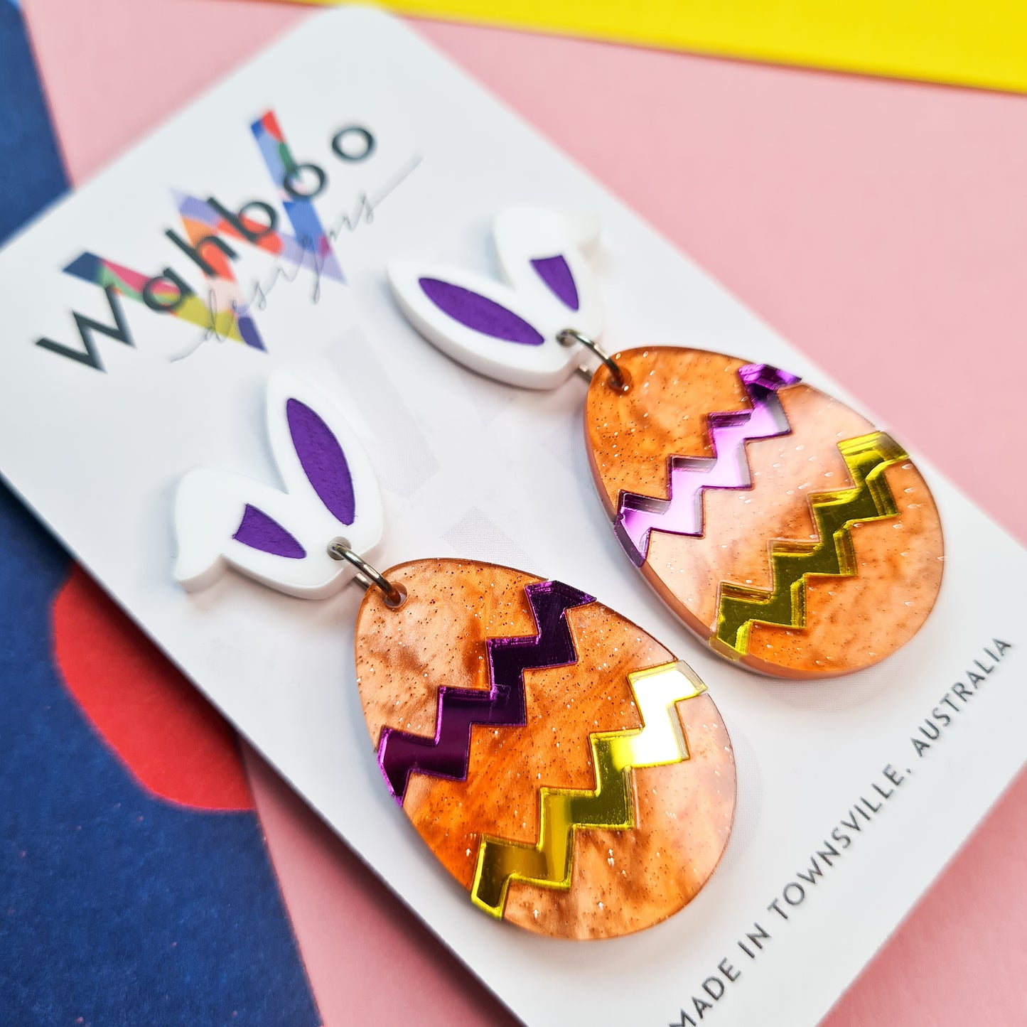 Easter Egg Dangle Earrings