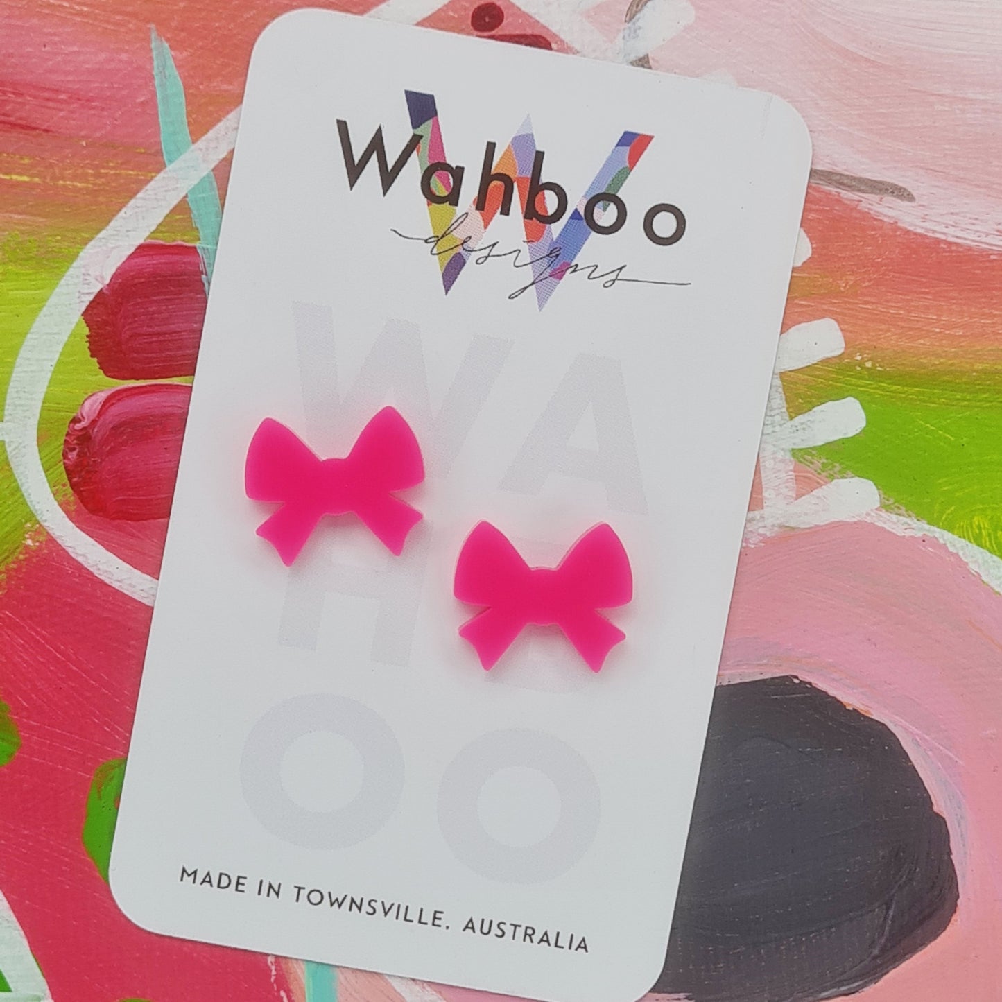 Bow Stud Earrings