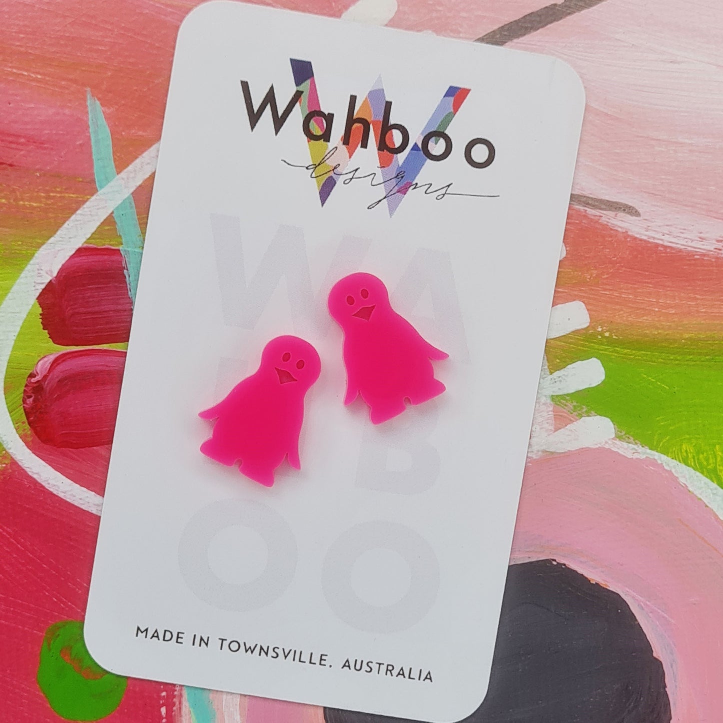 Penguin Stud Earrings