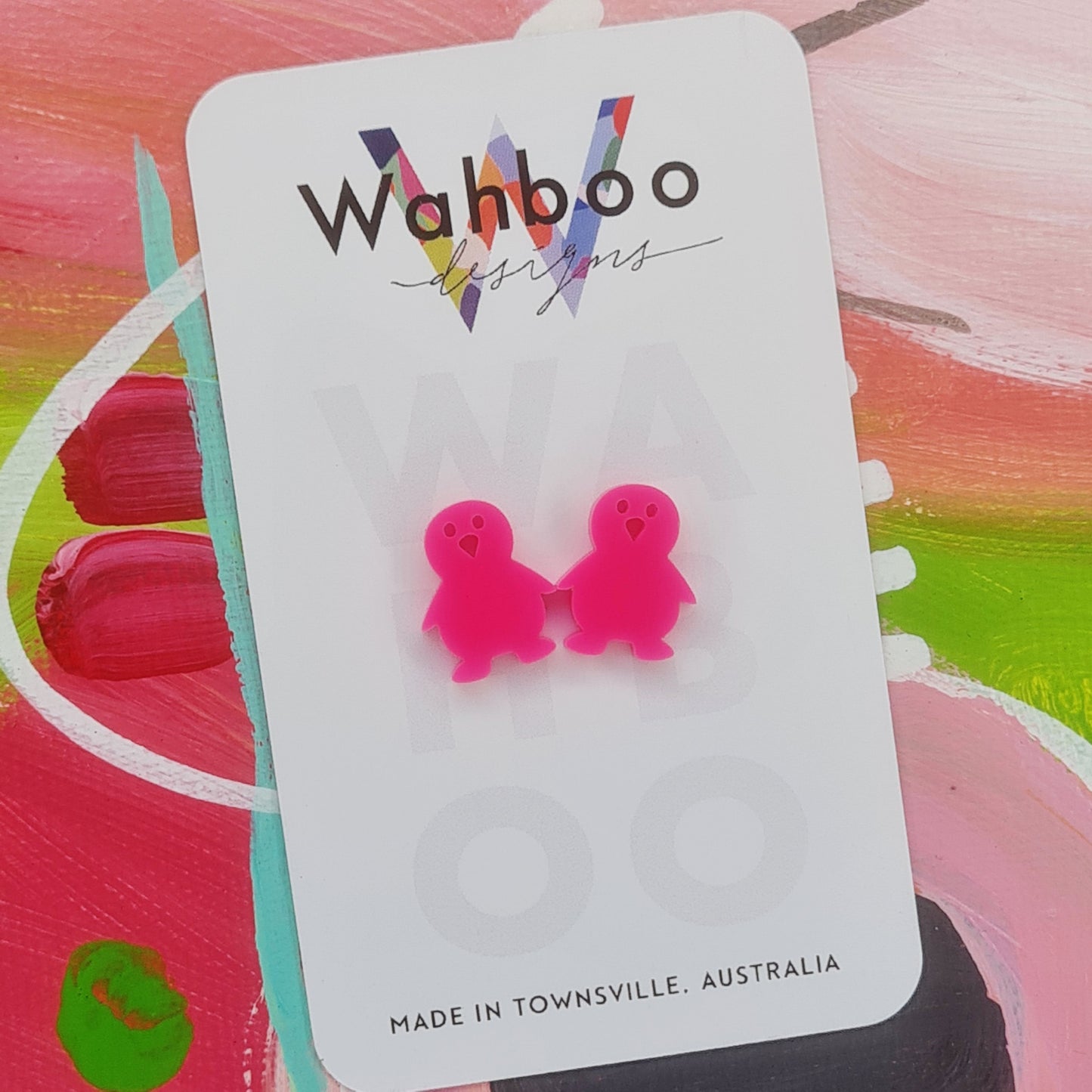 Penguin Stud Earrings