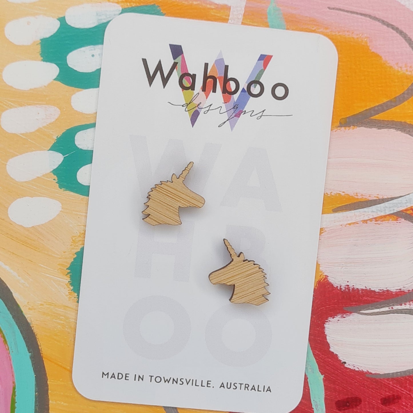 Unicorn Stud Earrings