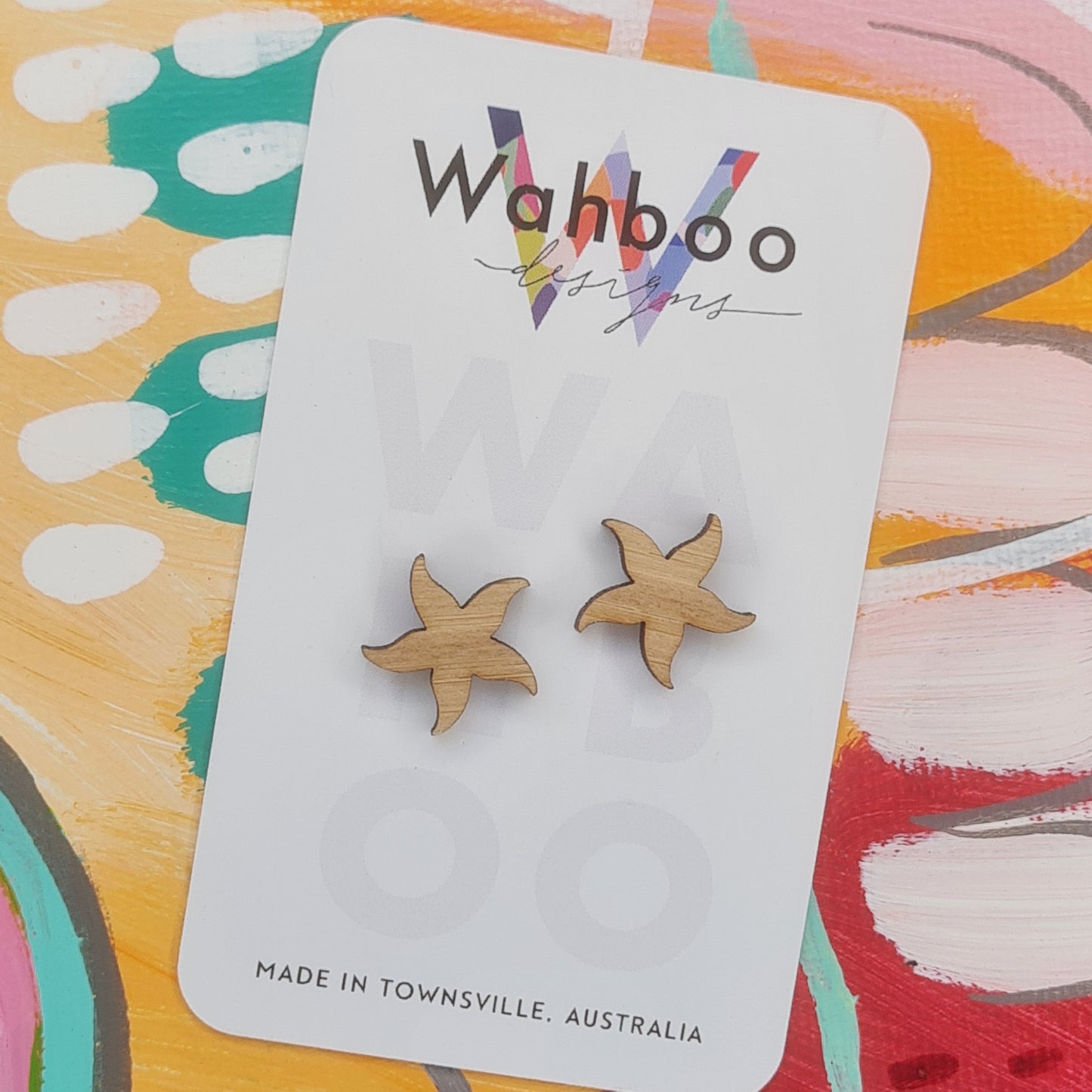 Starfish Stud Earrings
