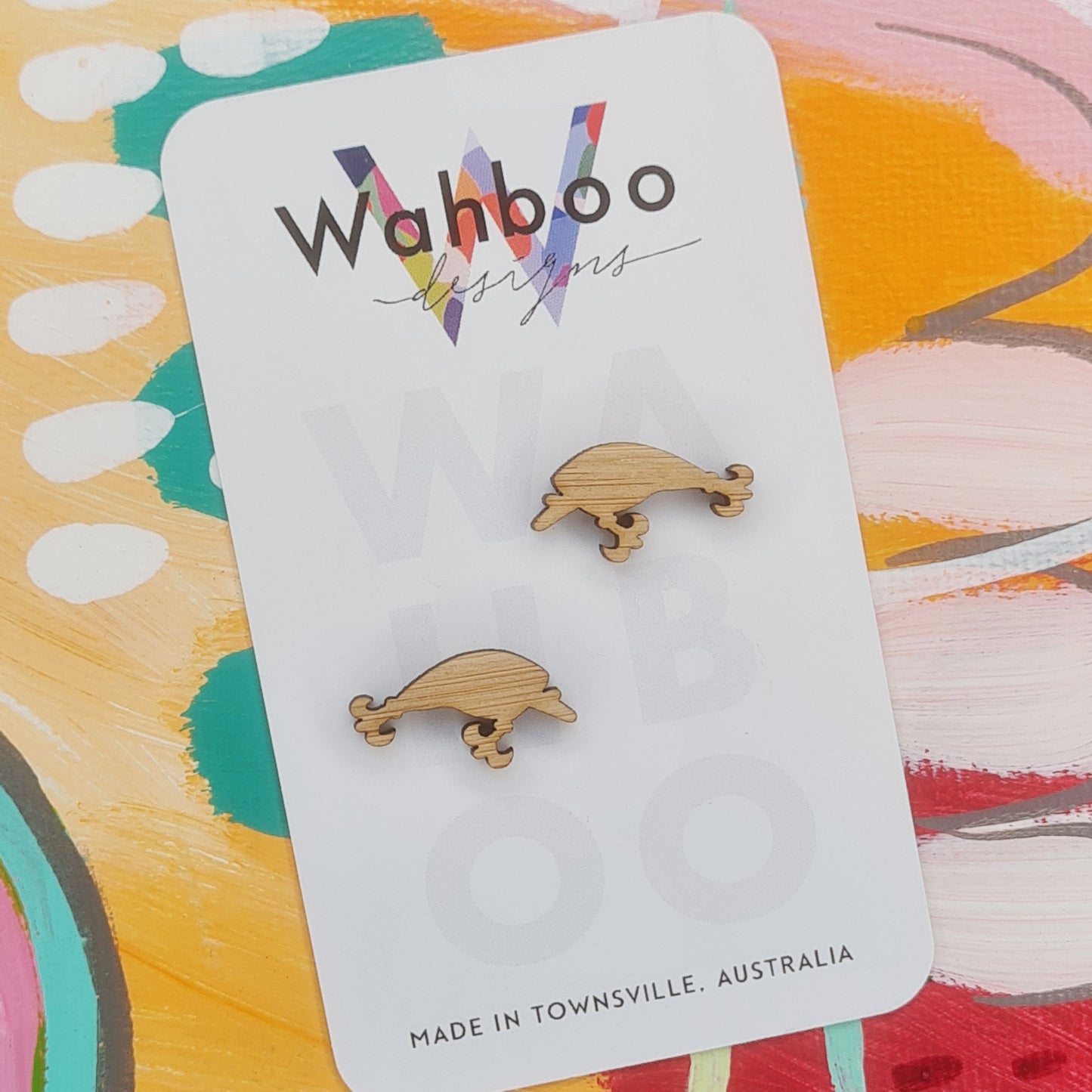 Lure (short) Stud Earrings