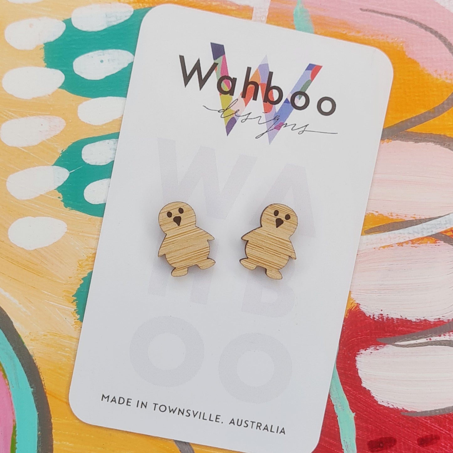 Penguin Stud Earrings