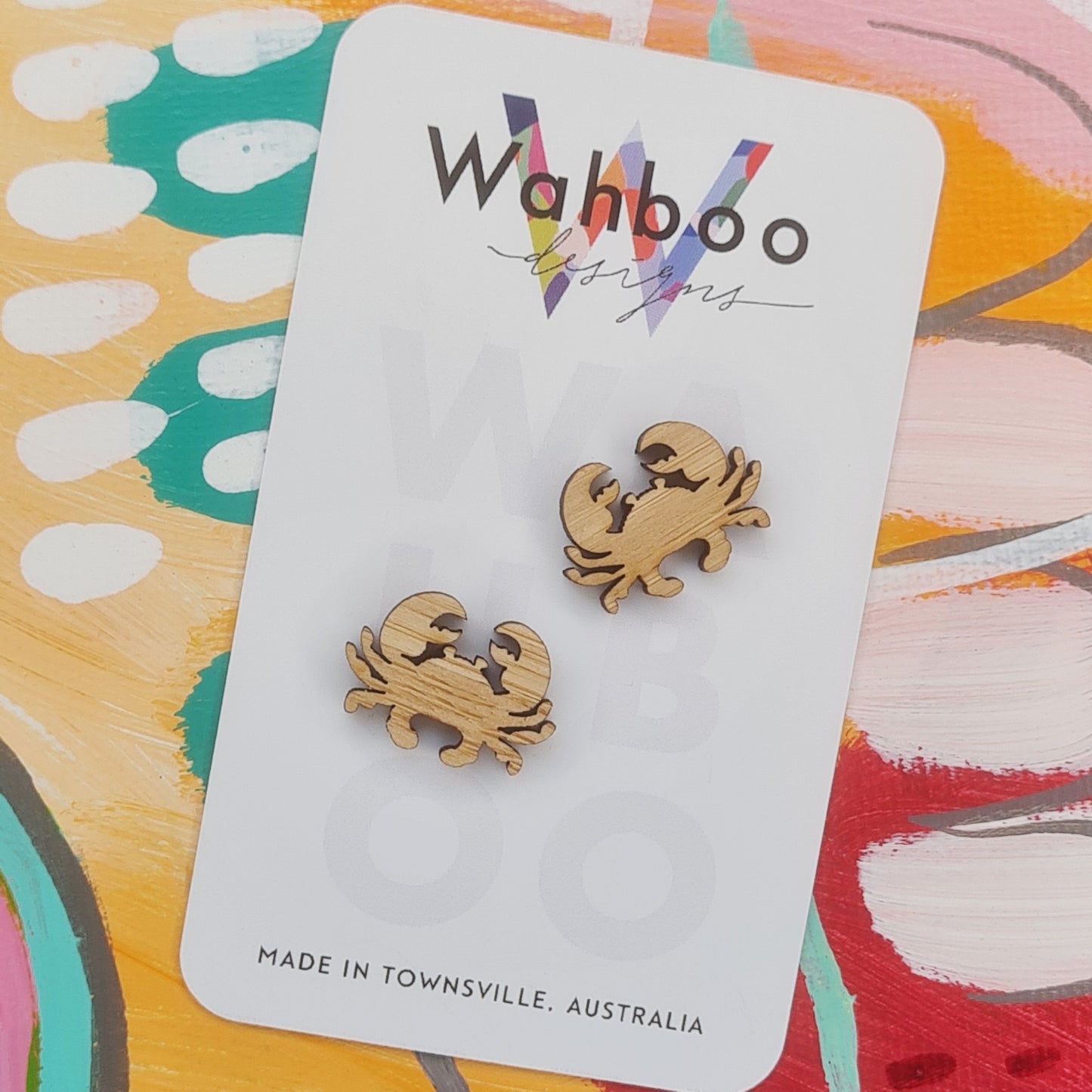 Crab Stud Earrings