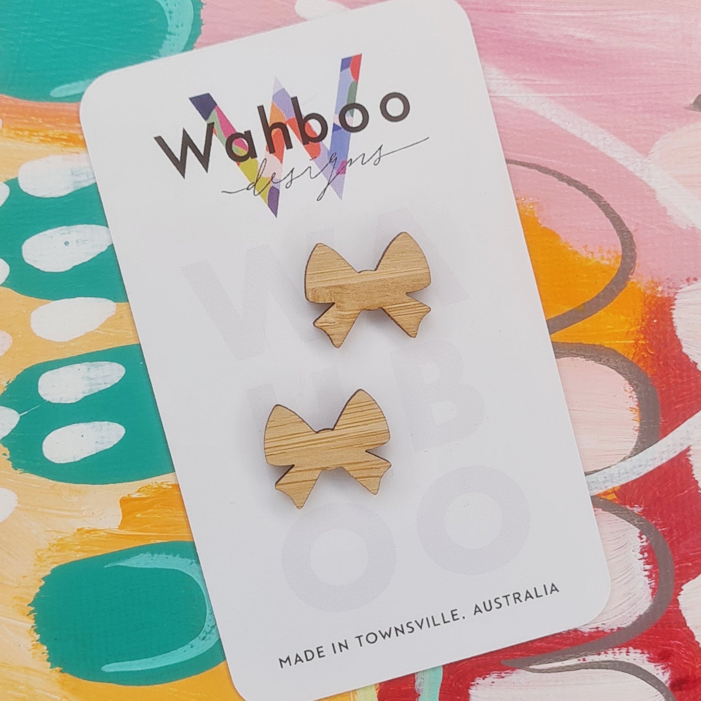 Bow Stud Earrings