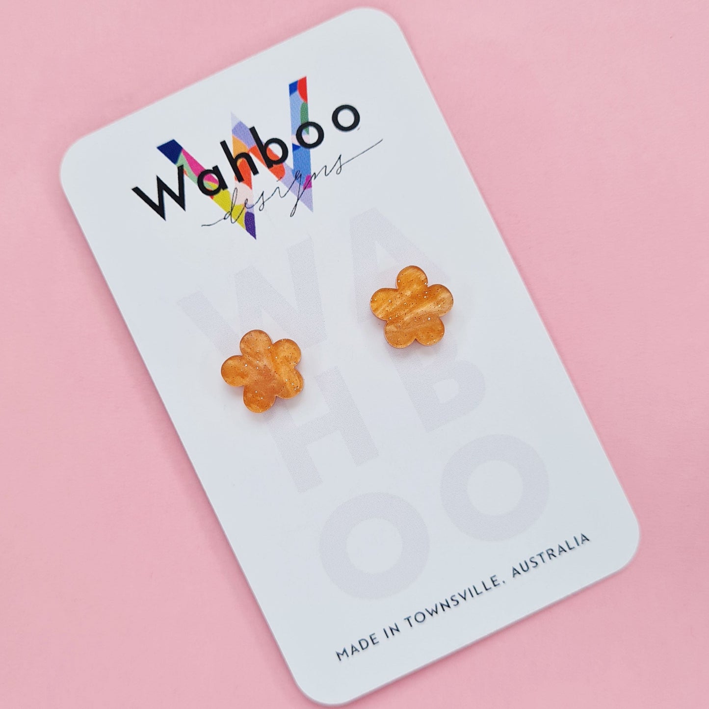 Frangipani Stud Earrings