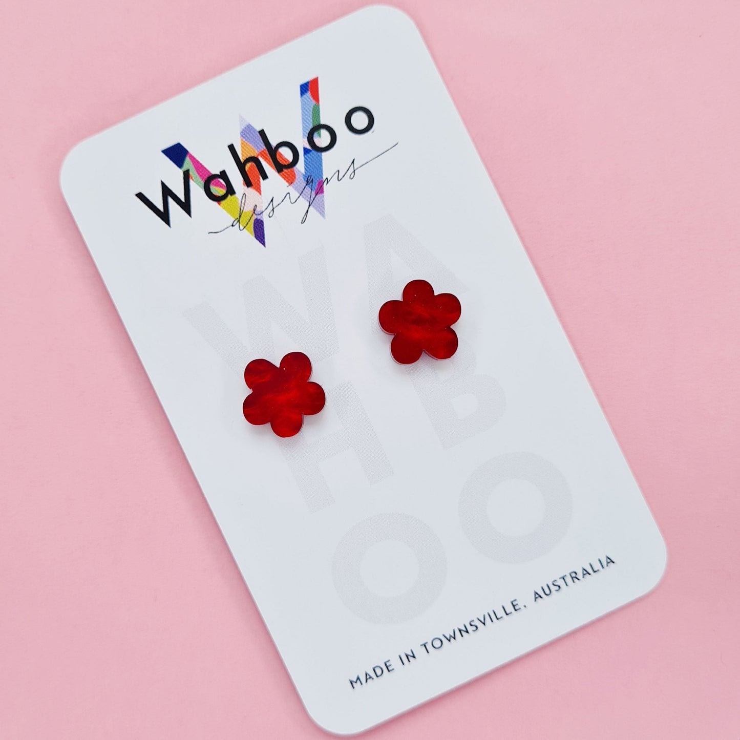 Frangipani Stud Earrings