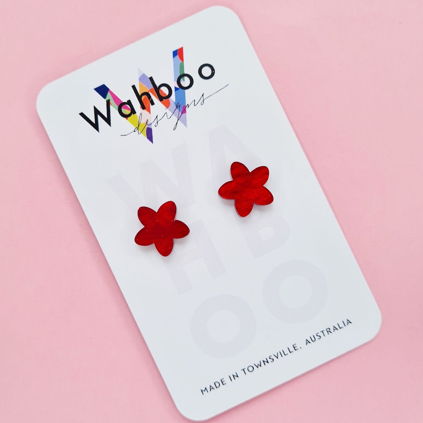 Frangipani Stud Earrings