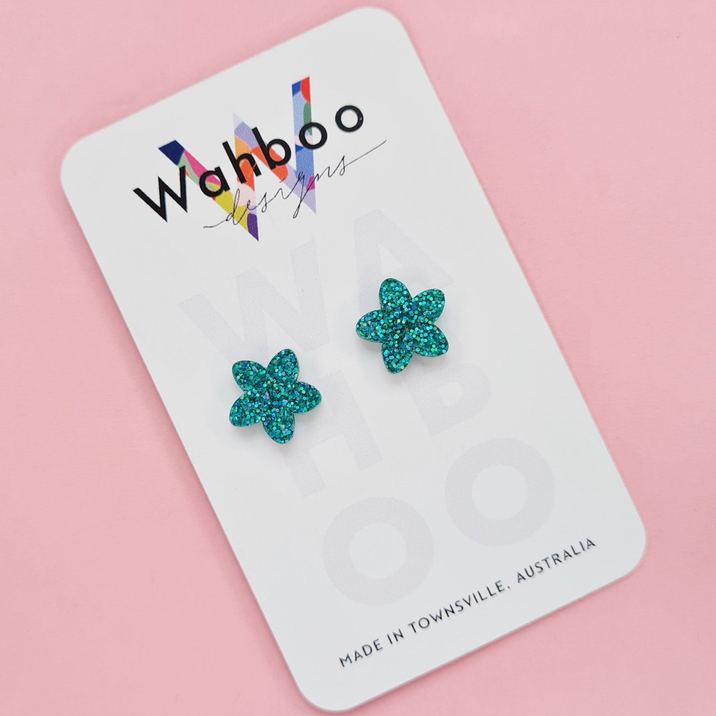 Frangipani Stud Earrings