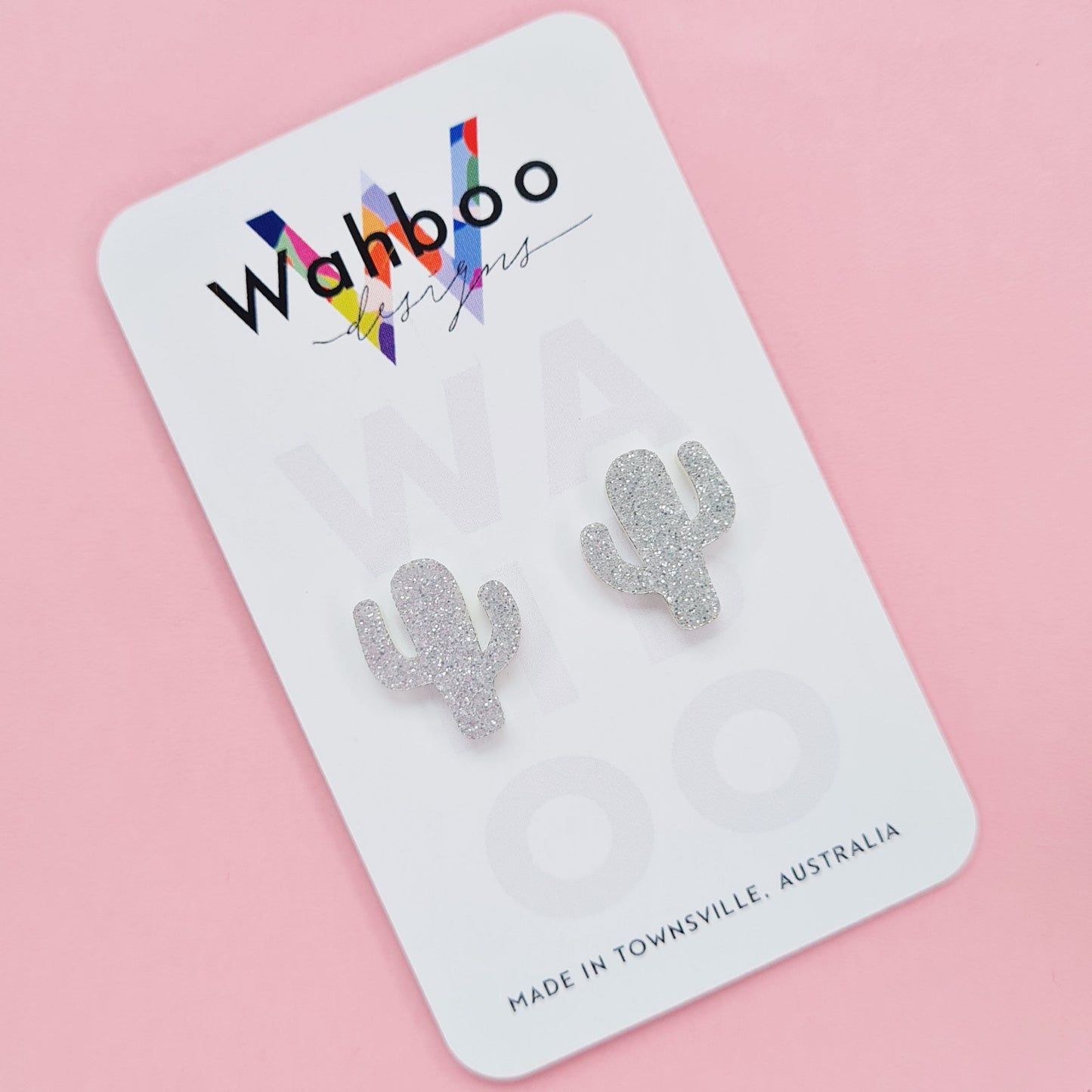 Cactus Stud Earrings