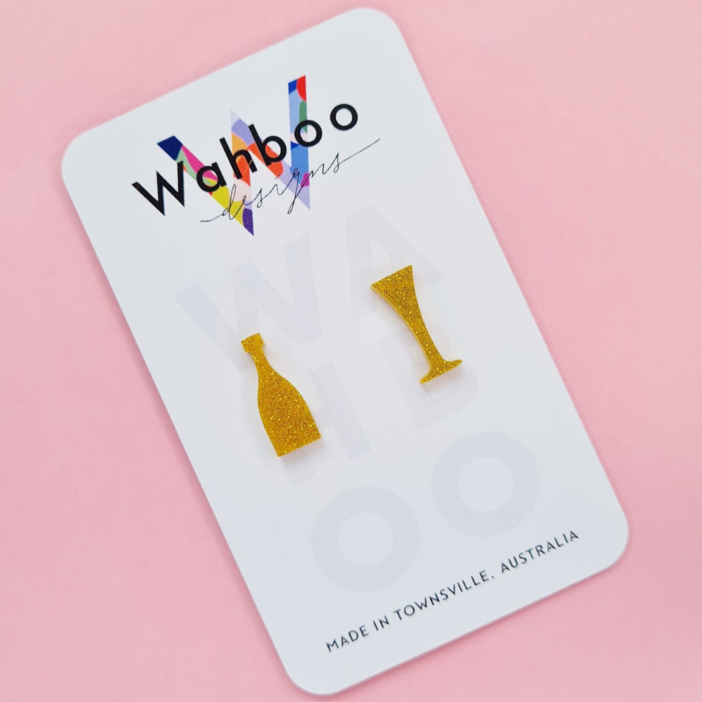Champagne Stud Earrings