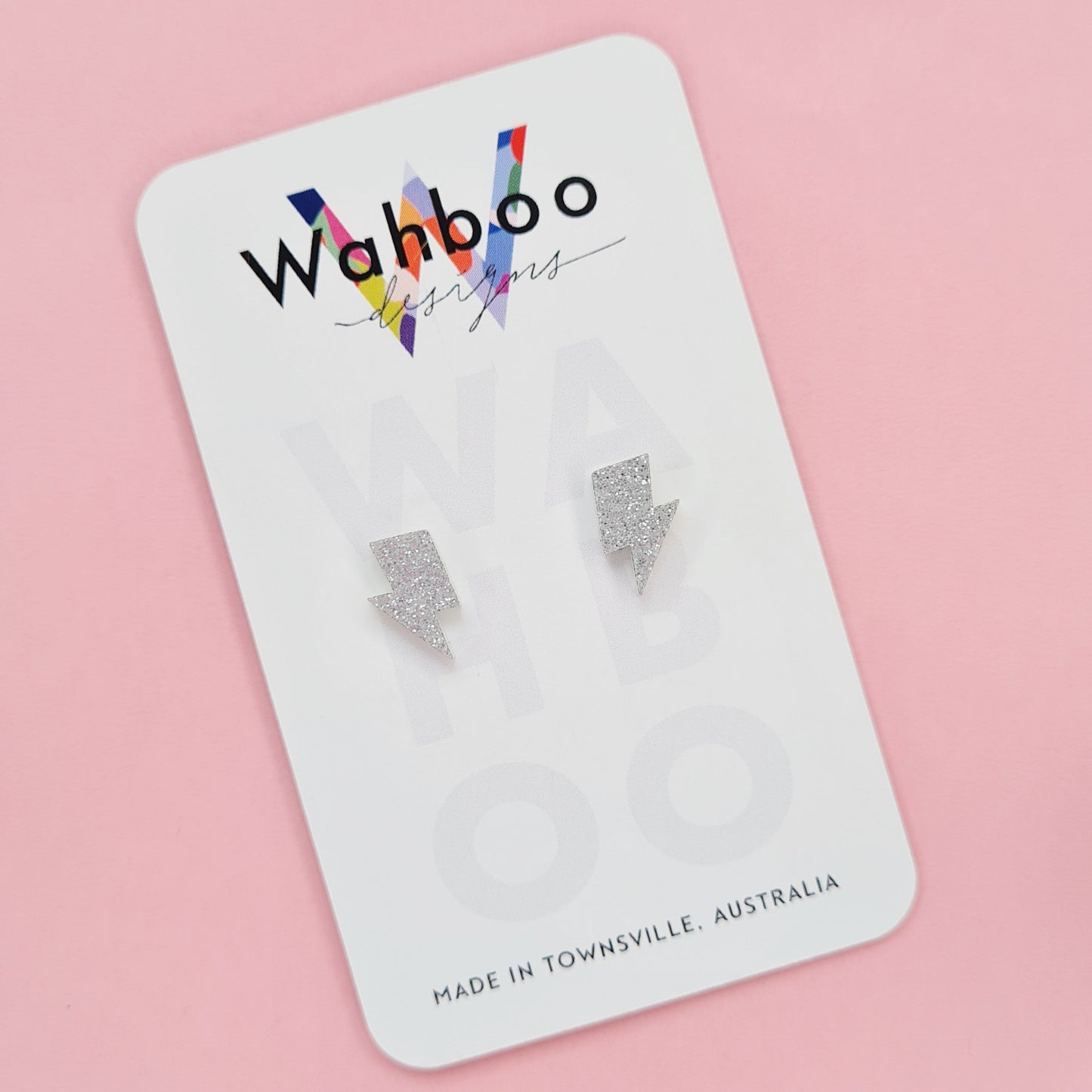 Lightning Stud Earrings