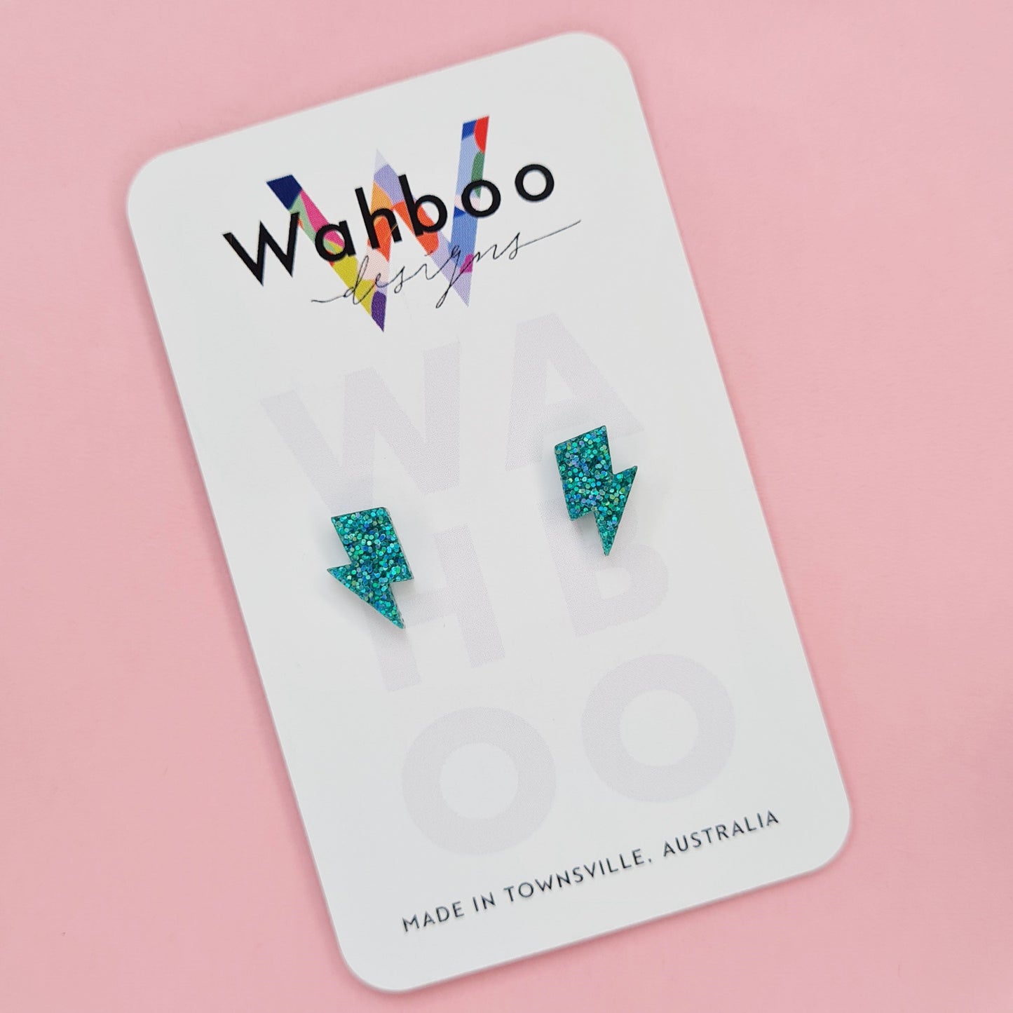 Lightning Stud Earrings