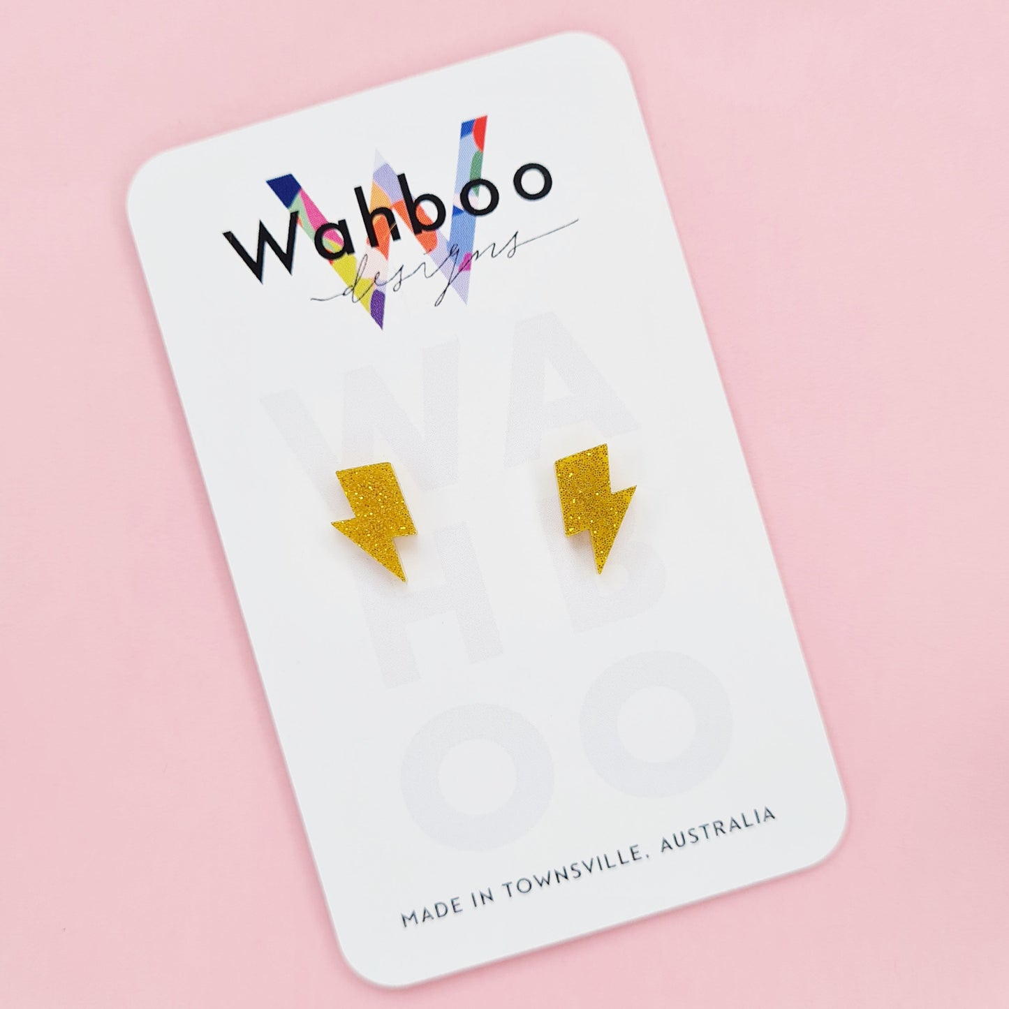 Lightning Stud Earrings